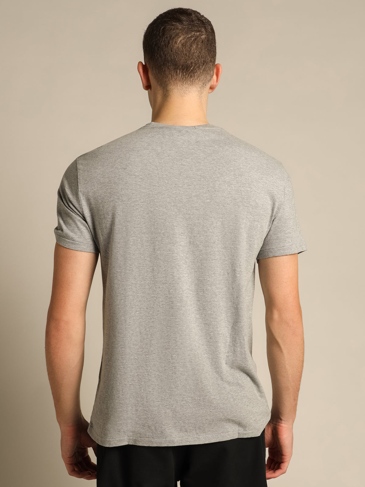 Polo Bear Jersey T-Shirt in Grey