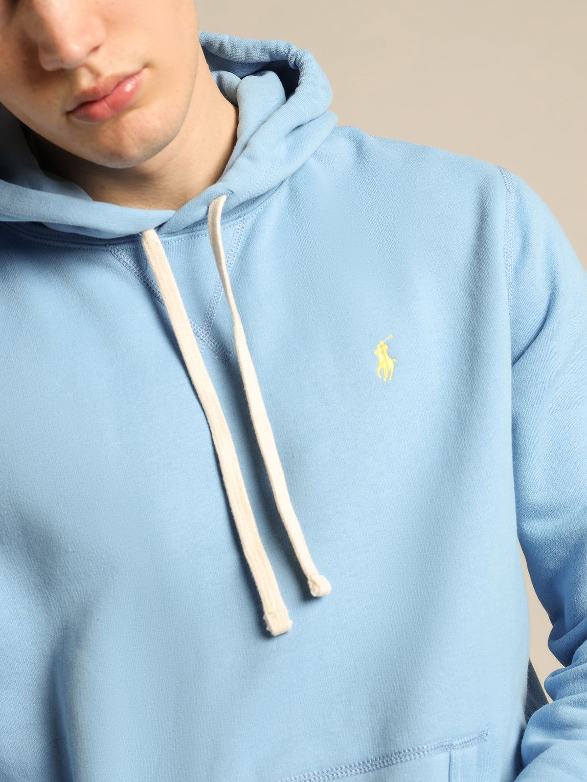 Classic Pop Over Hoodie in Blue Lagoon