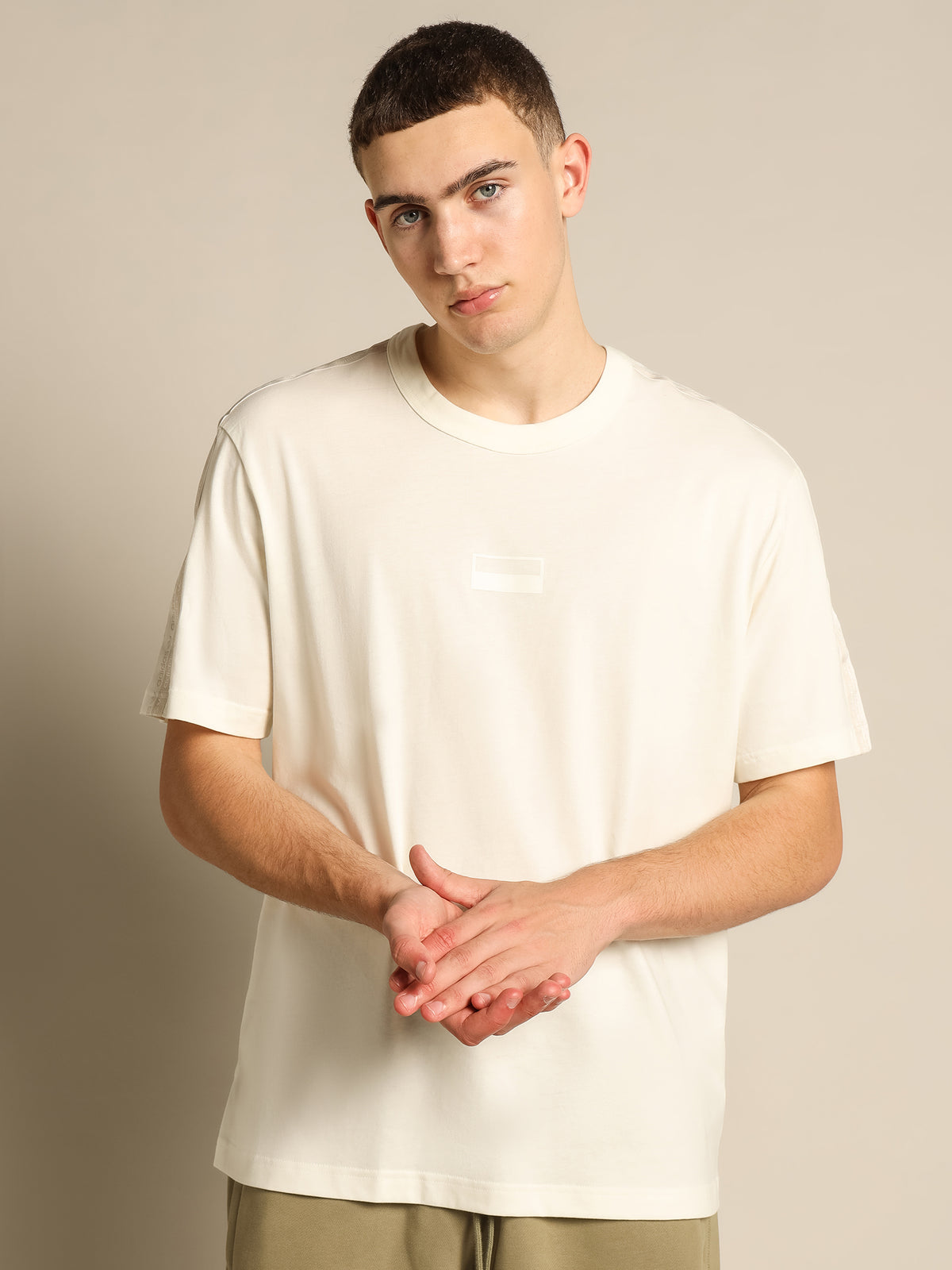 R.Y.V. Loose-Fit T-Shirt in Off-White