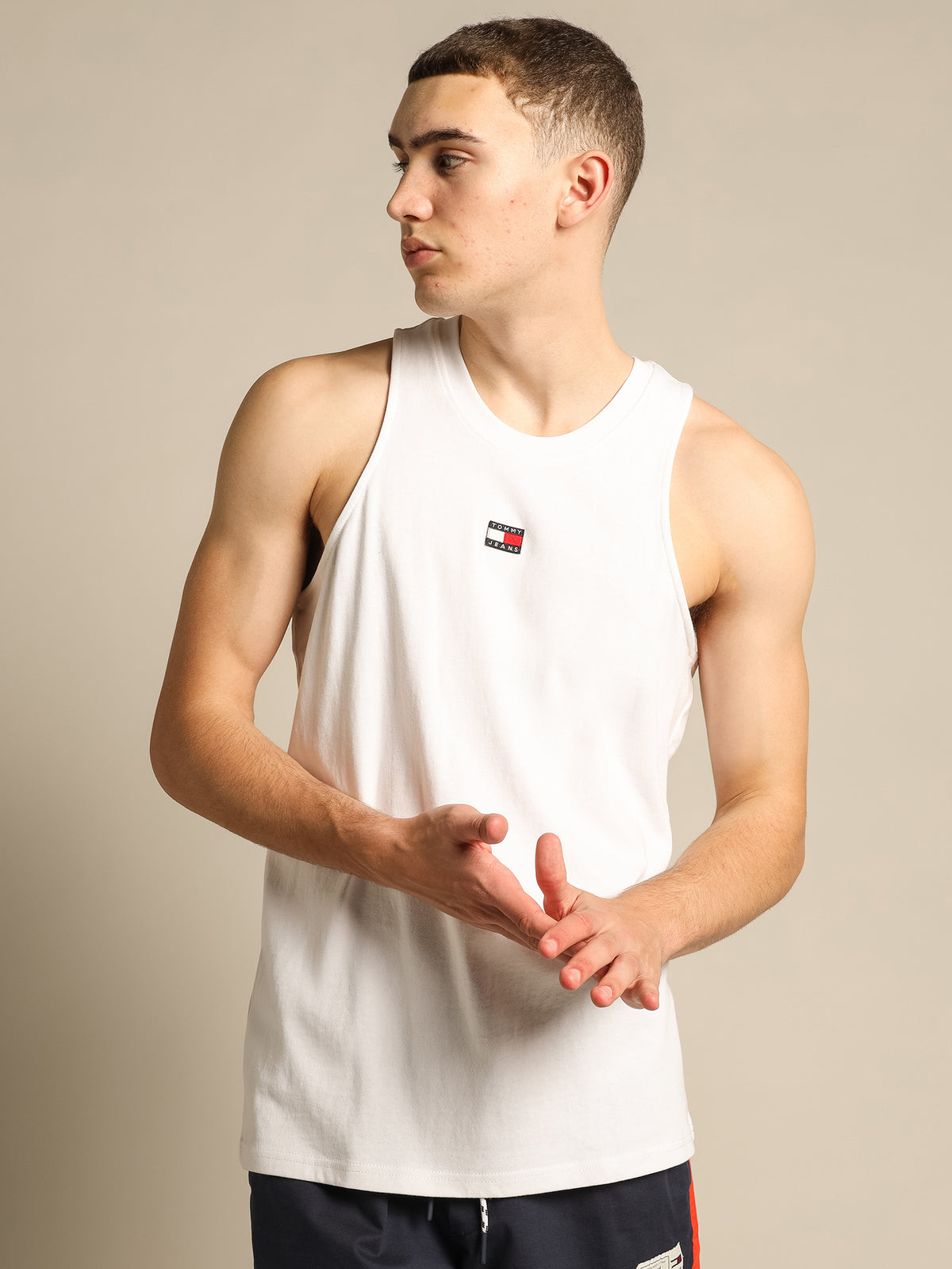 Tommy Jeans Tank Top in White