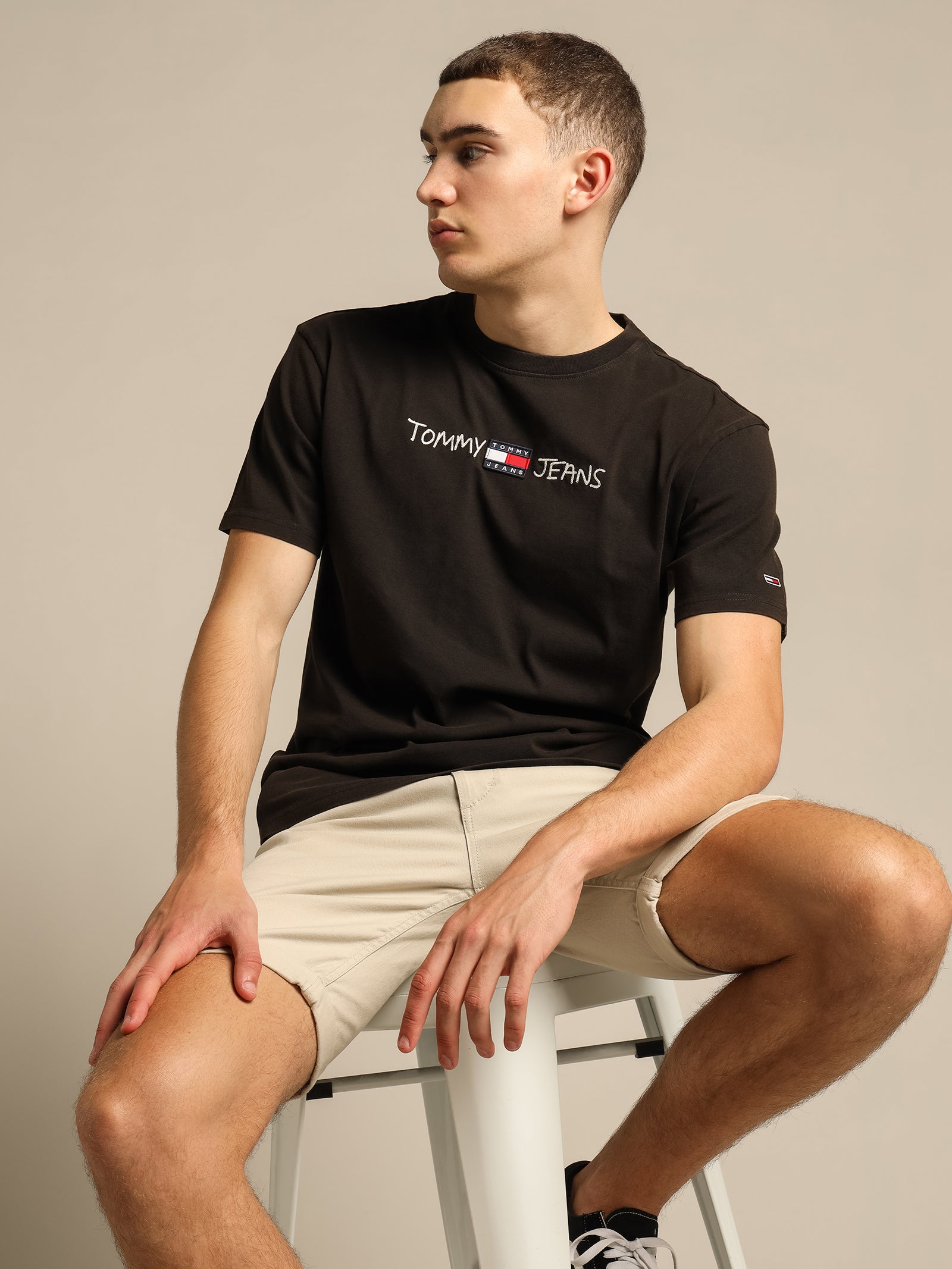 Linear Written Logo T-Shirt