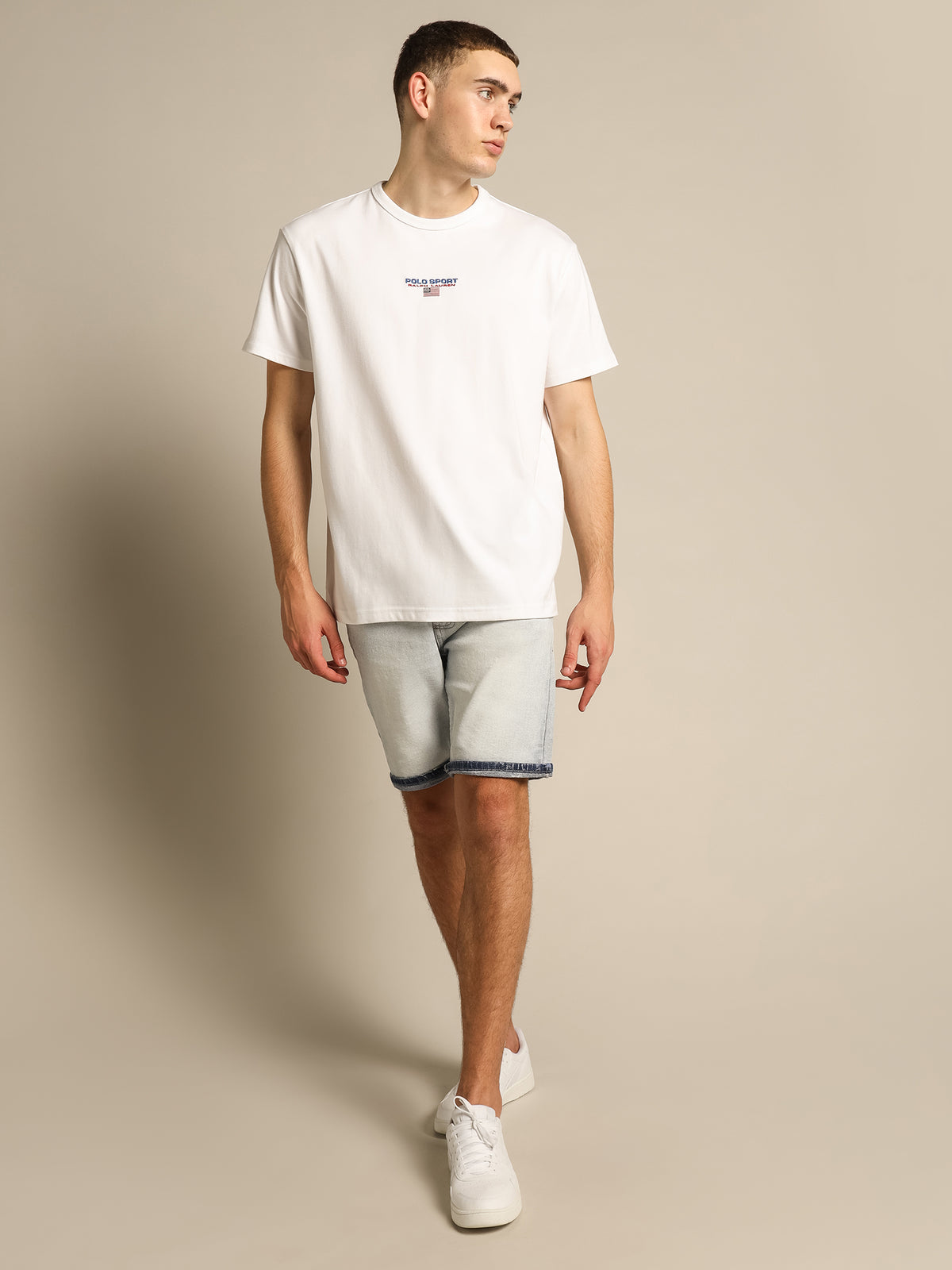 Polo Sport T-Shirt in White