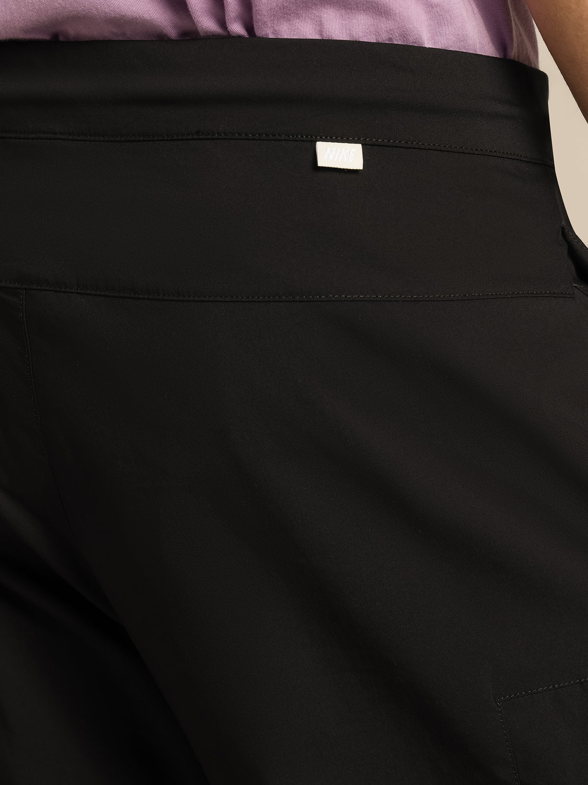 Sportswear Style Essentials Woven Unlined Utility Pants in Black