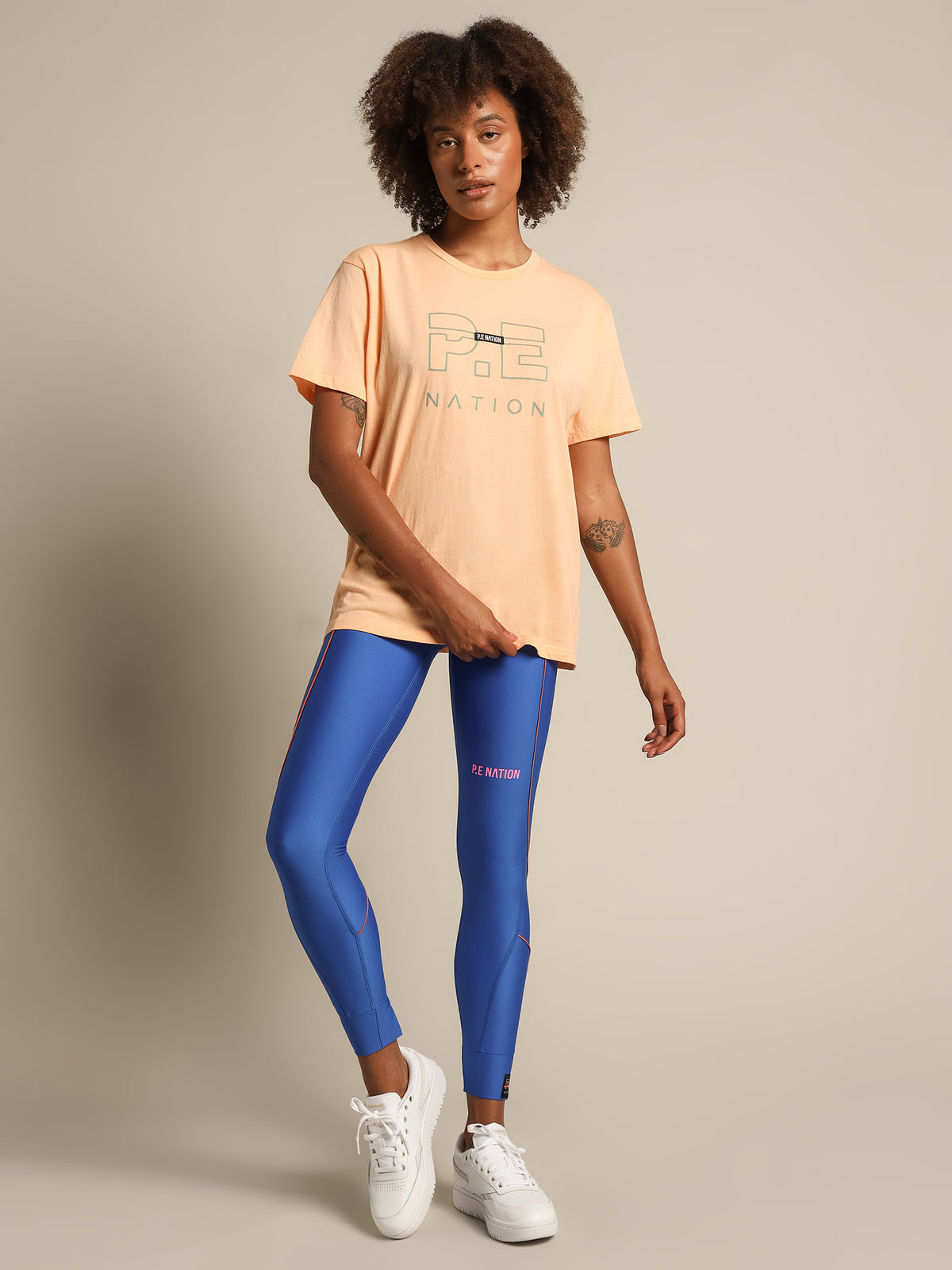 Victory Legging in Electric Blue