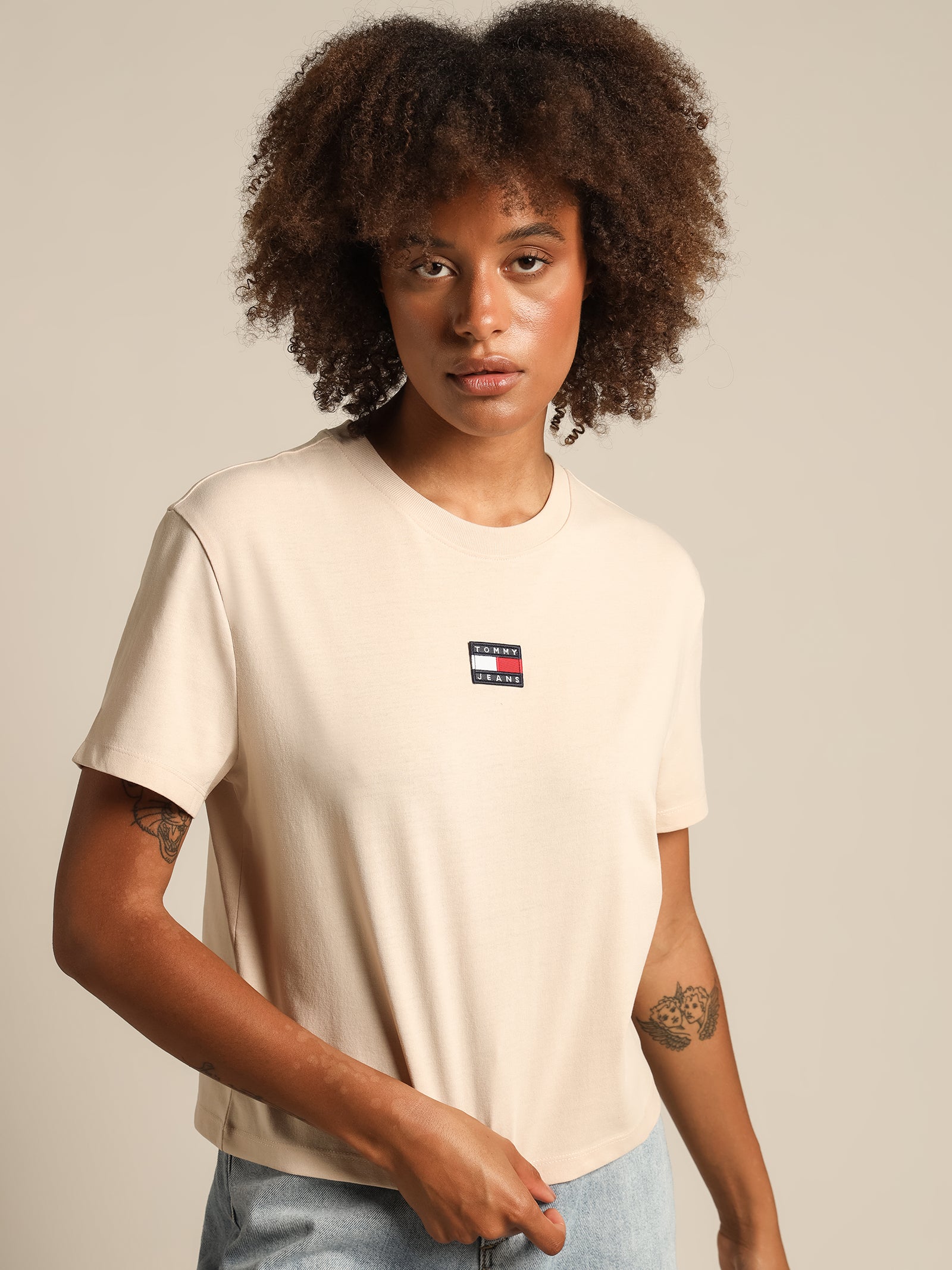 Badge Crewneck T-Shirt
