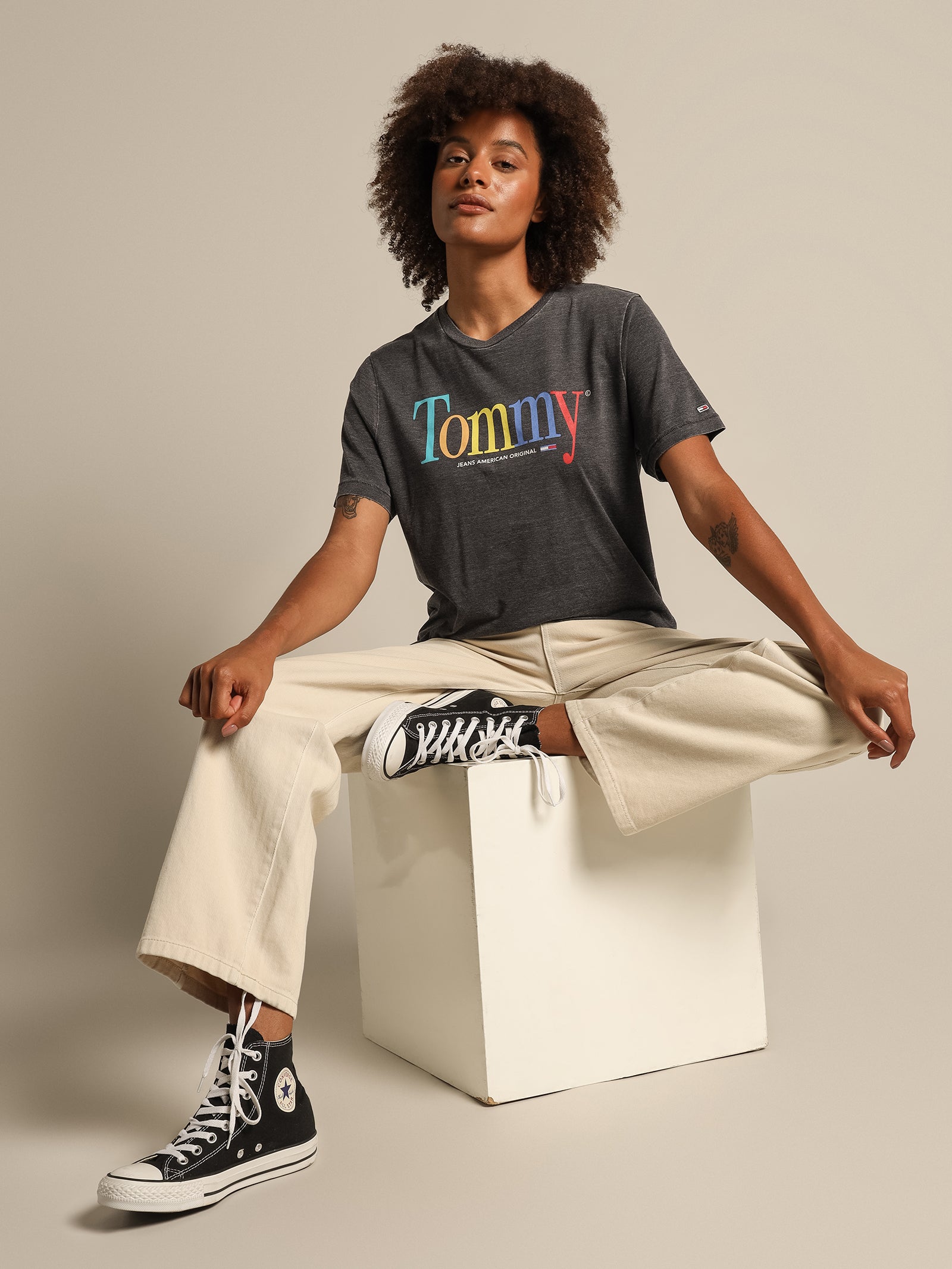 Relaxed Colour Tommy T-Shirt