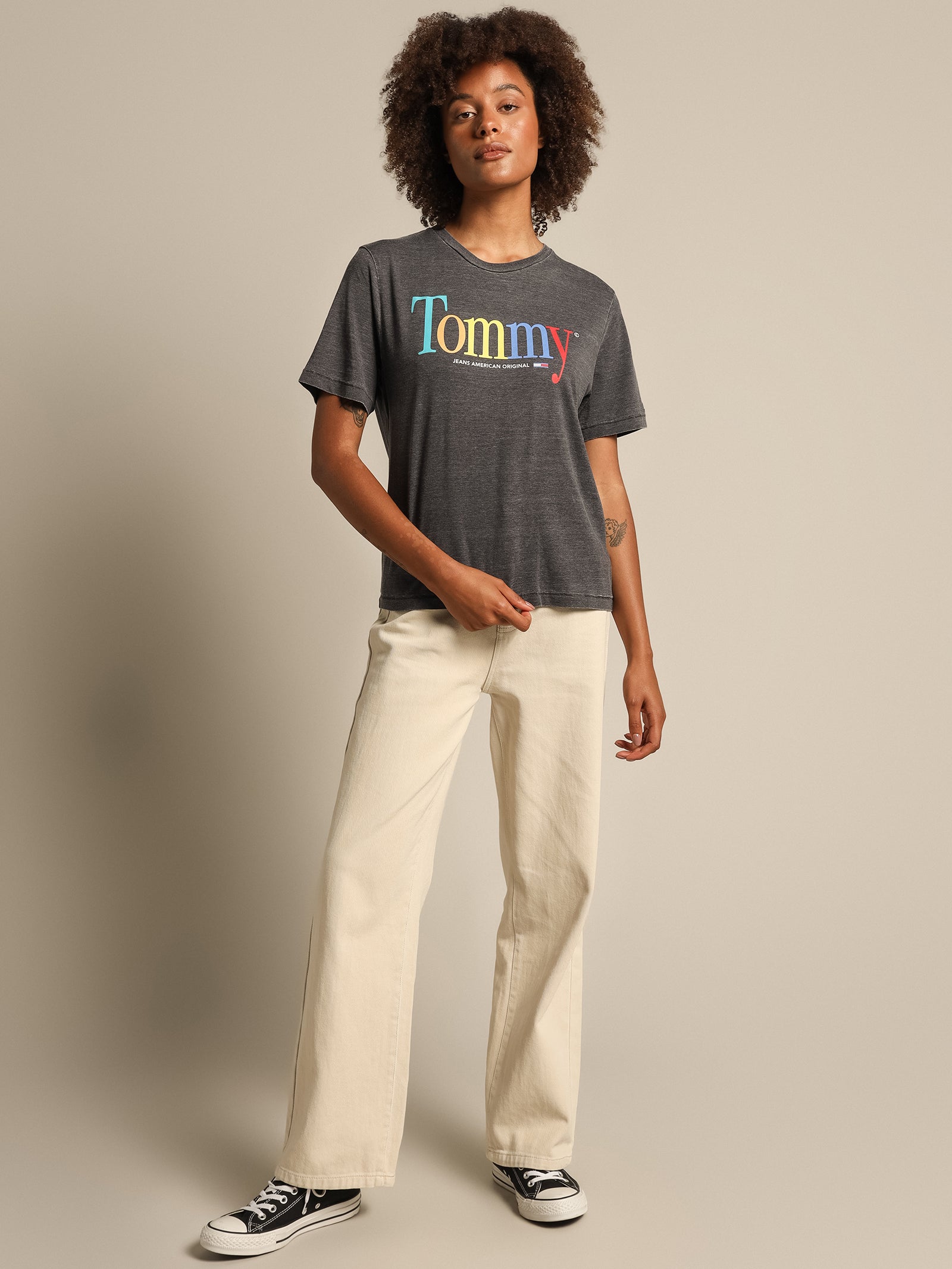 Relaxed Colour Tommy T-Shirt