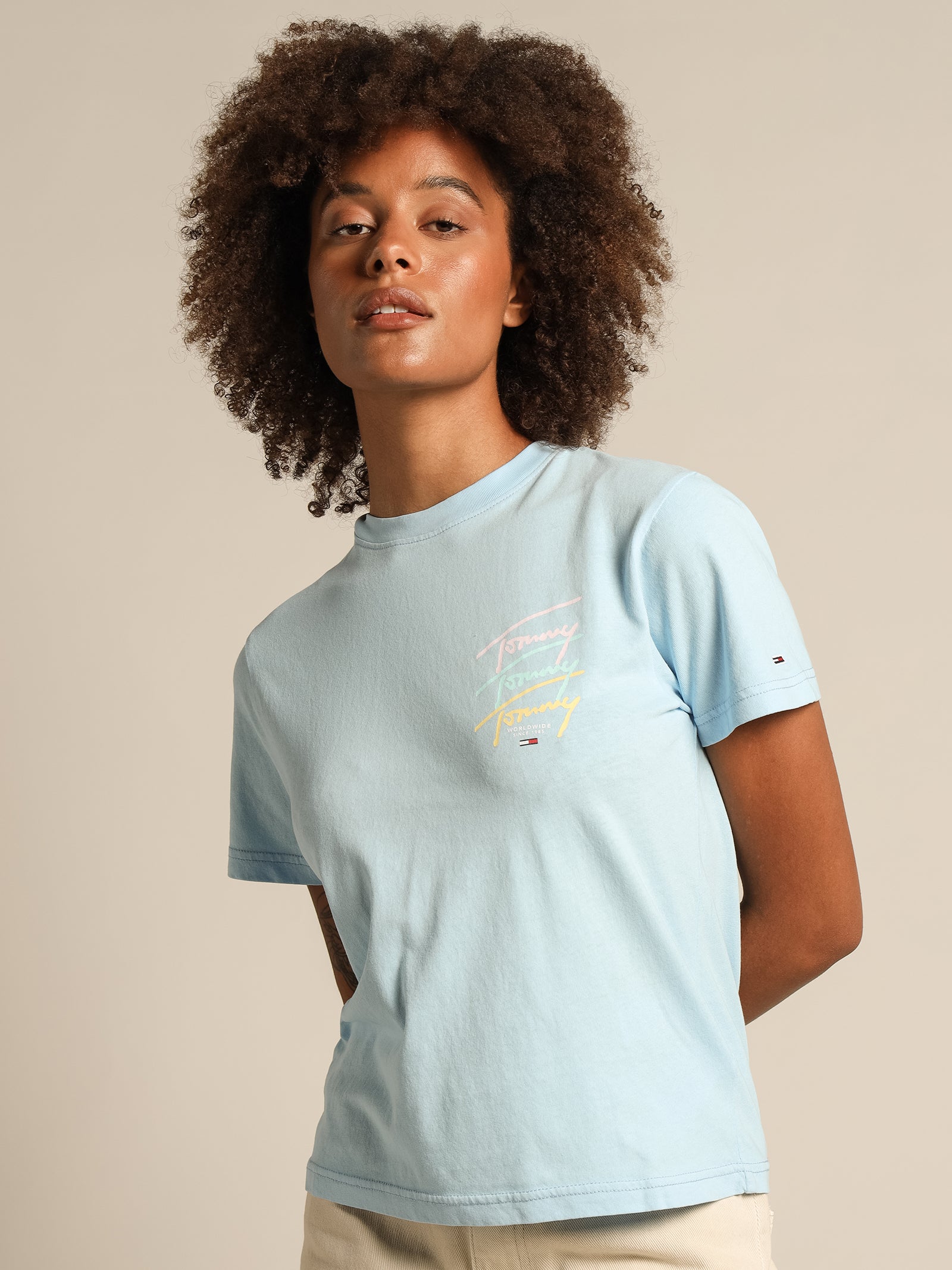 Tommy Repeat Script T-Shirt