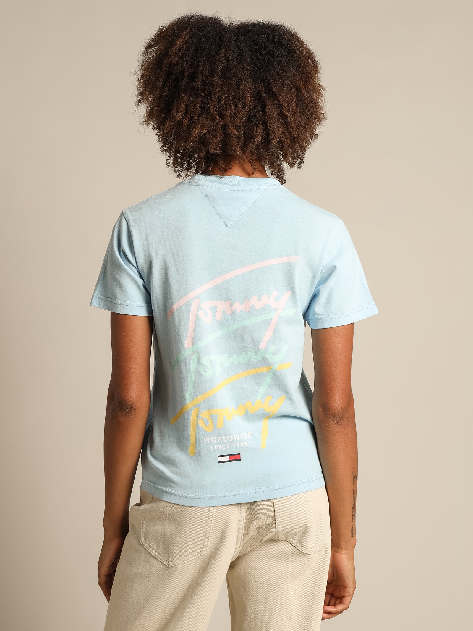 Tommy Repeat Script T-Shirt