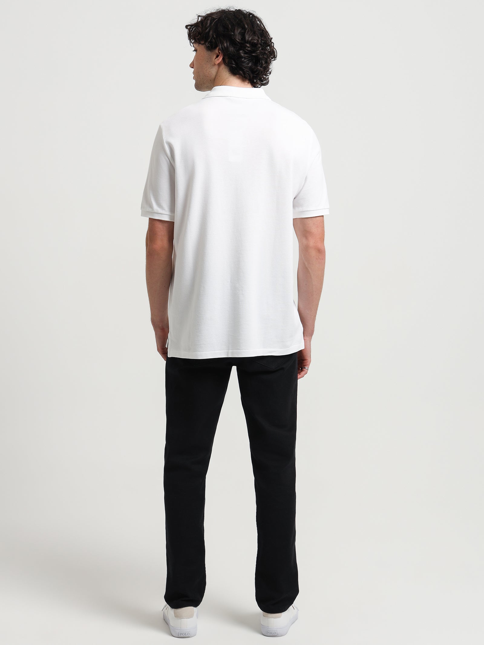 Classic Fit Mesh Polo