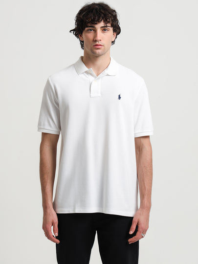 Classic Fit Mesh Polo