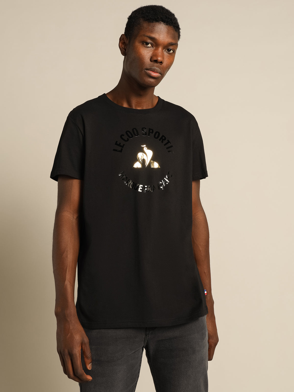 Echelon Foil T-Shirt in Black