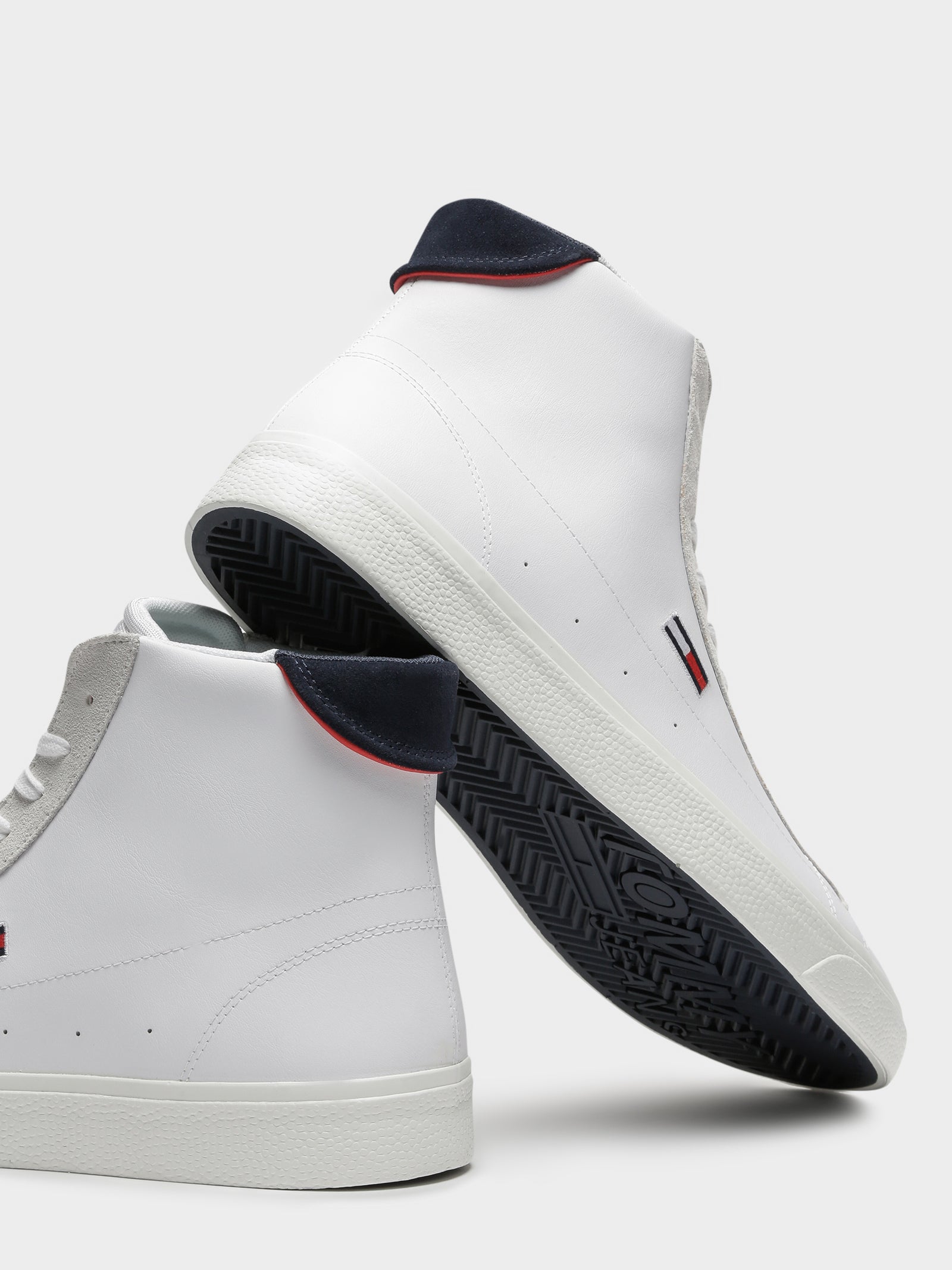 Mens Retro Vulcanized High Top Sneakers