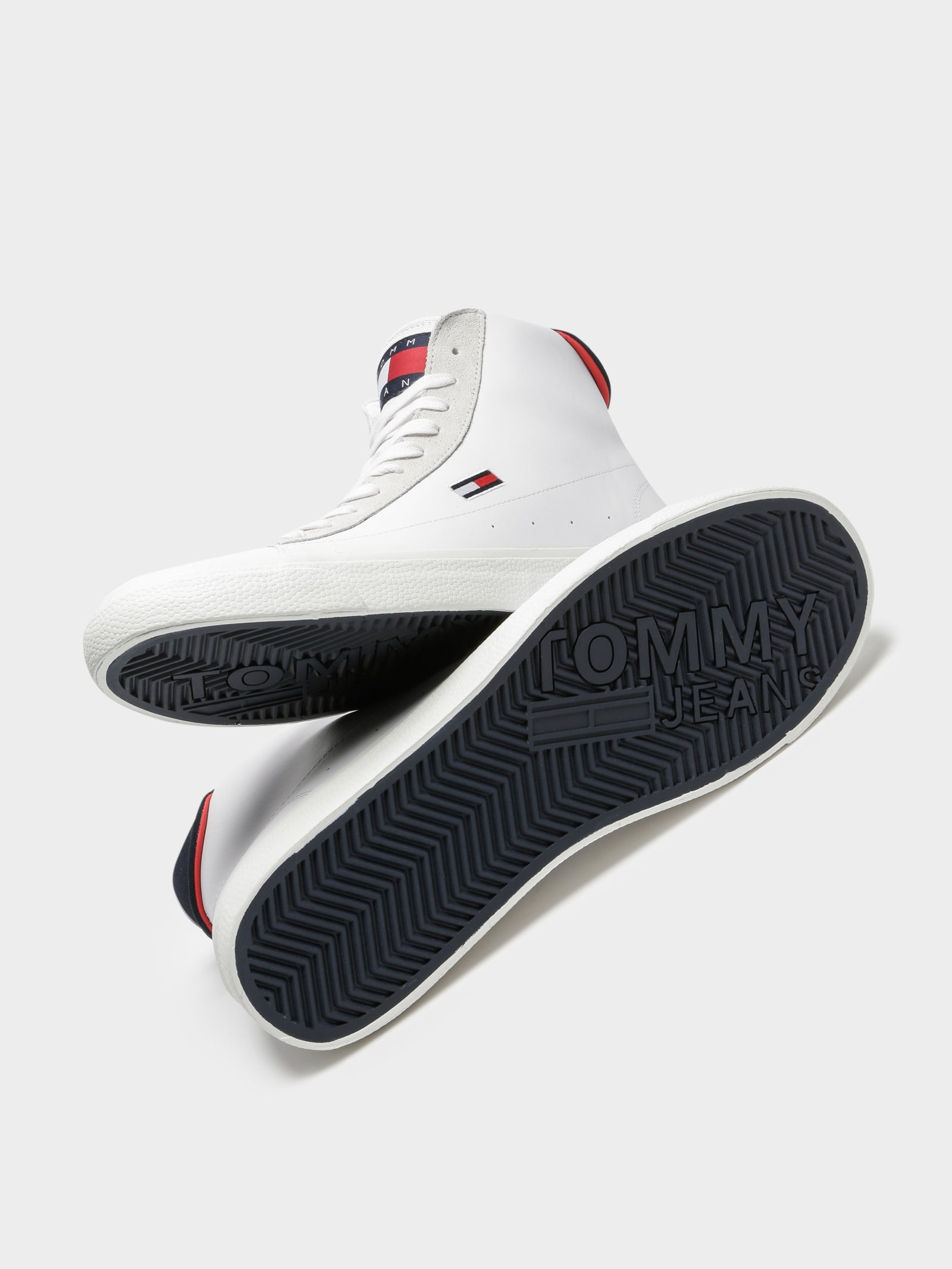 Mens Retro Vulcanized High Top Sneakers