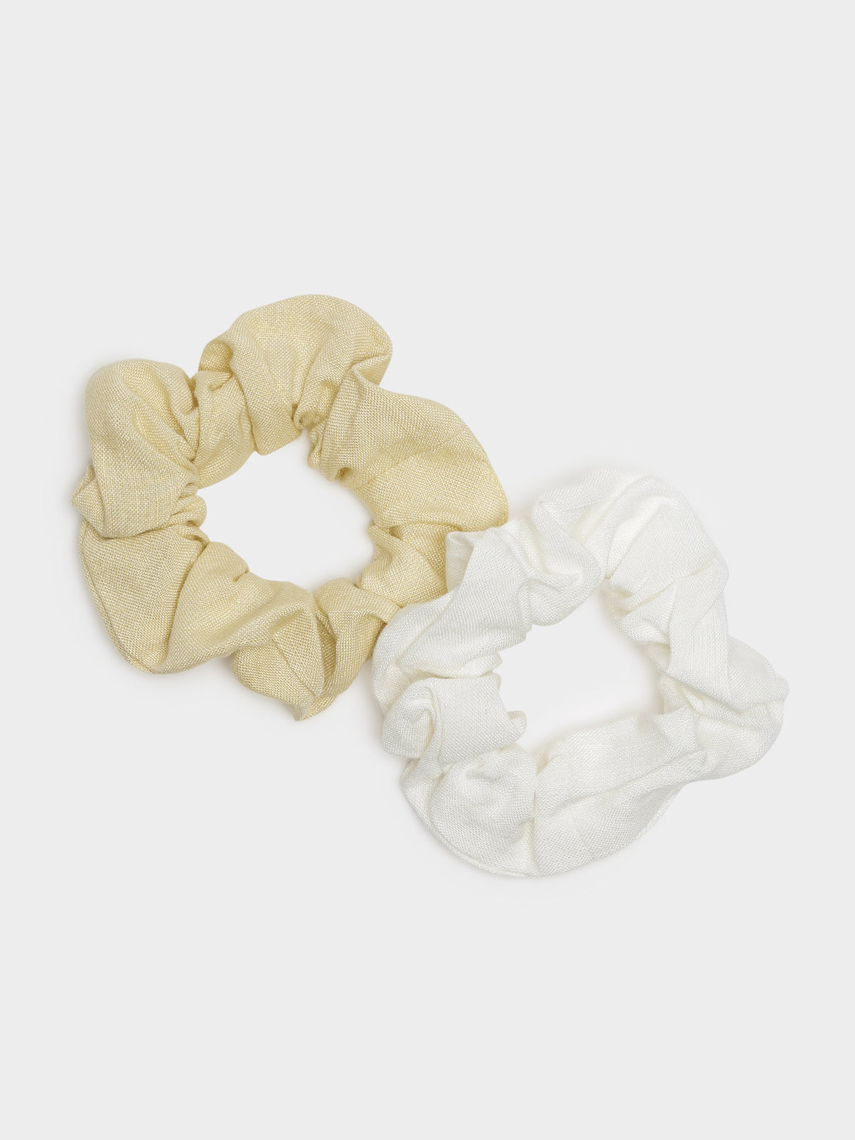 Pack of 2 Scrunchies in Limone &amp; Vanilla