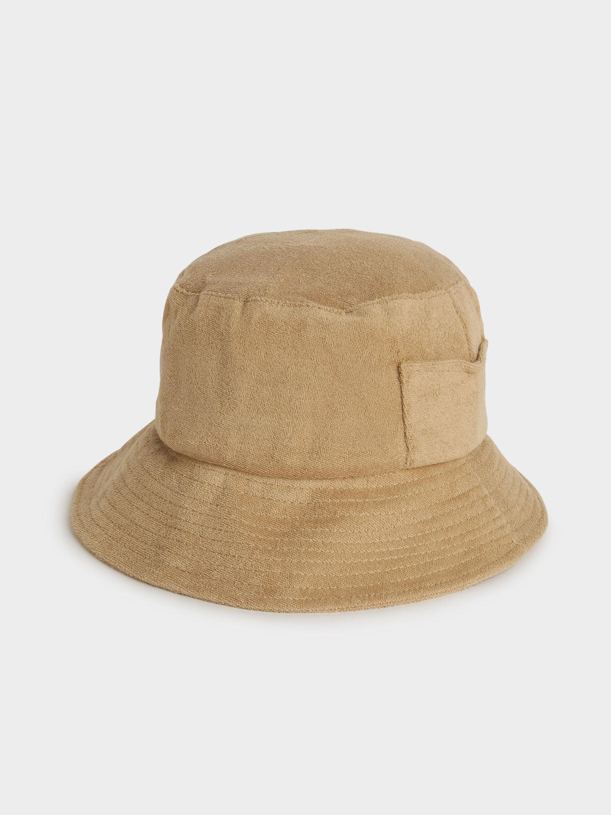 Finn Terry Bucket Hat in Caramel