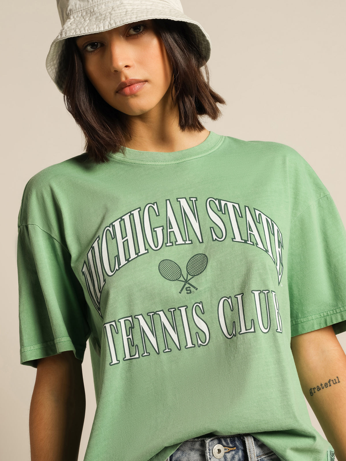 Tennis Club T-Shirt in Spearmint