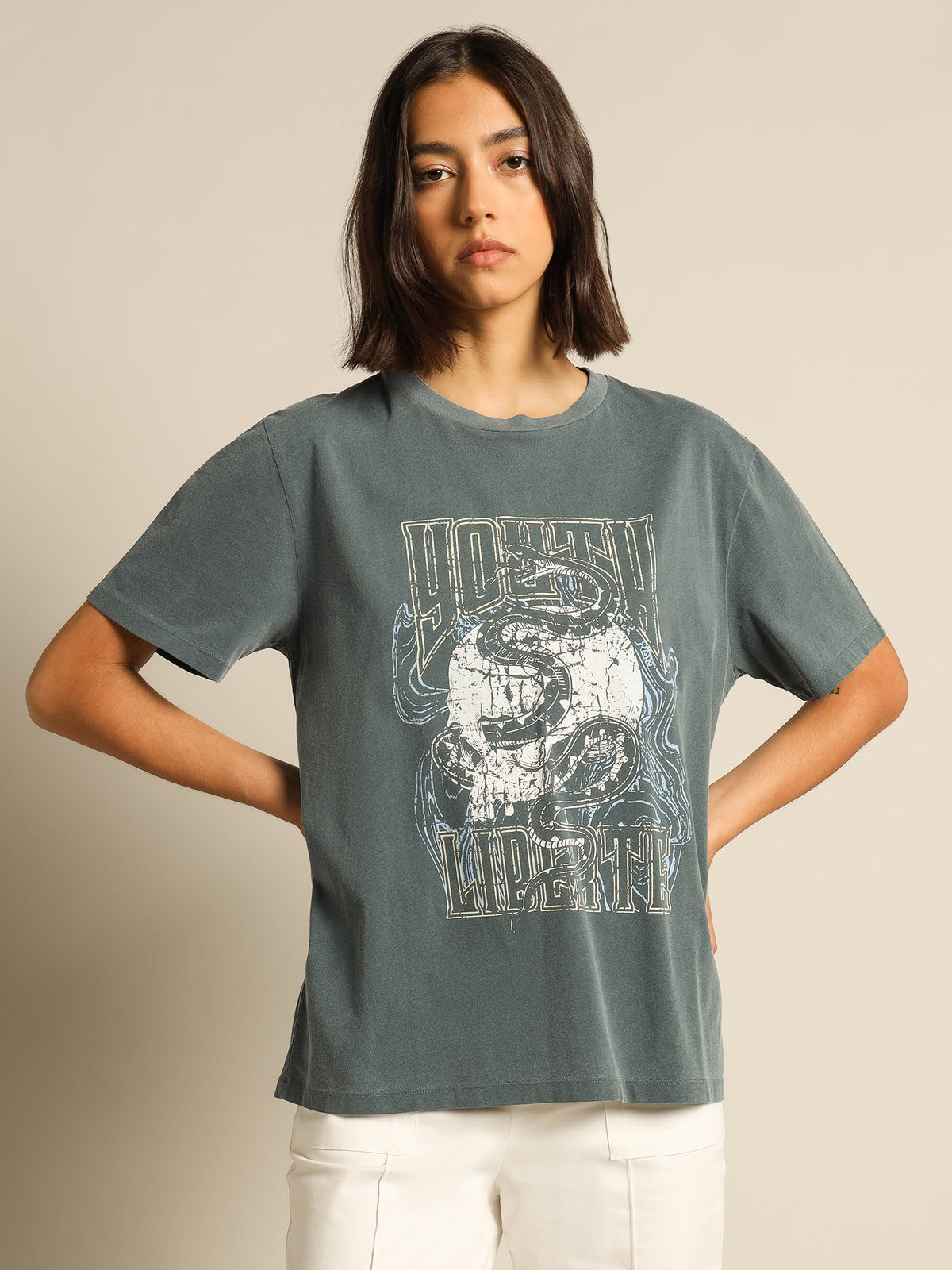 Liberty T-Shirt in Deep Sea
