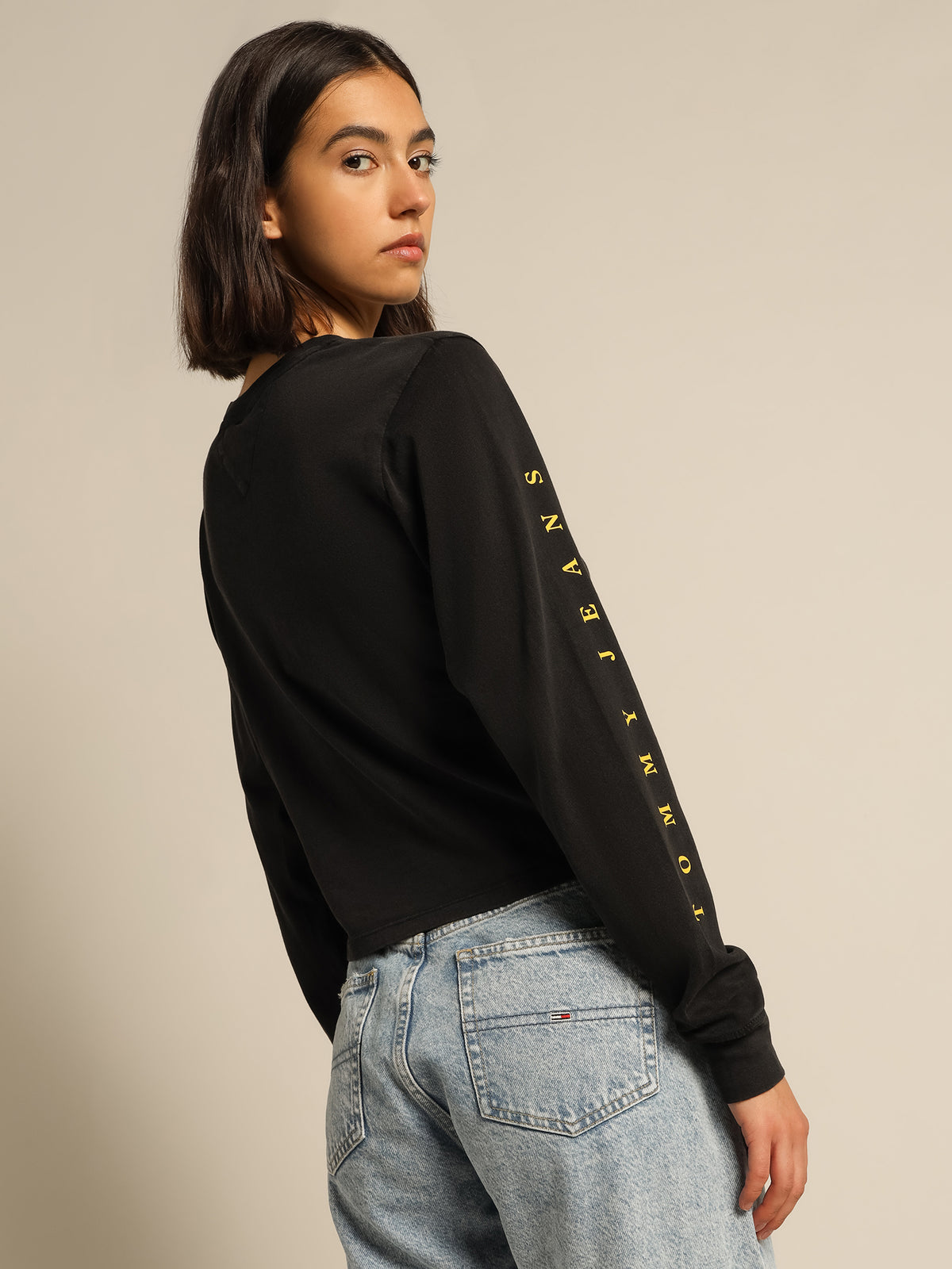 Tommy Hilfiger Regular Vintage Bronze 3 T-Shirt | Black