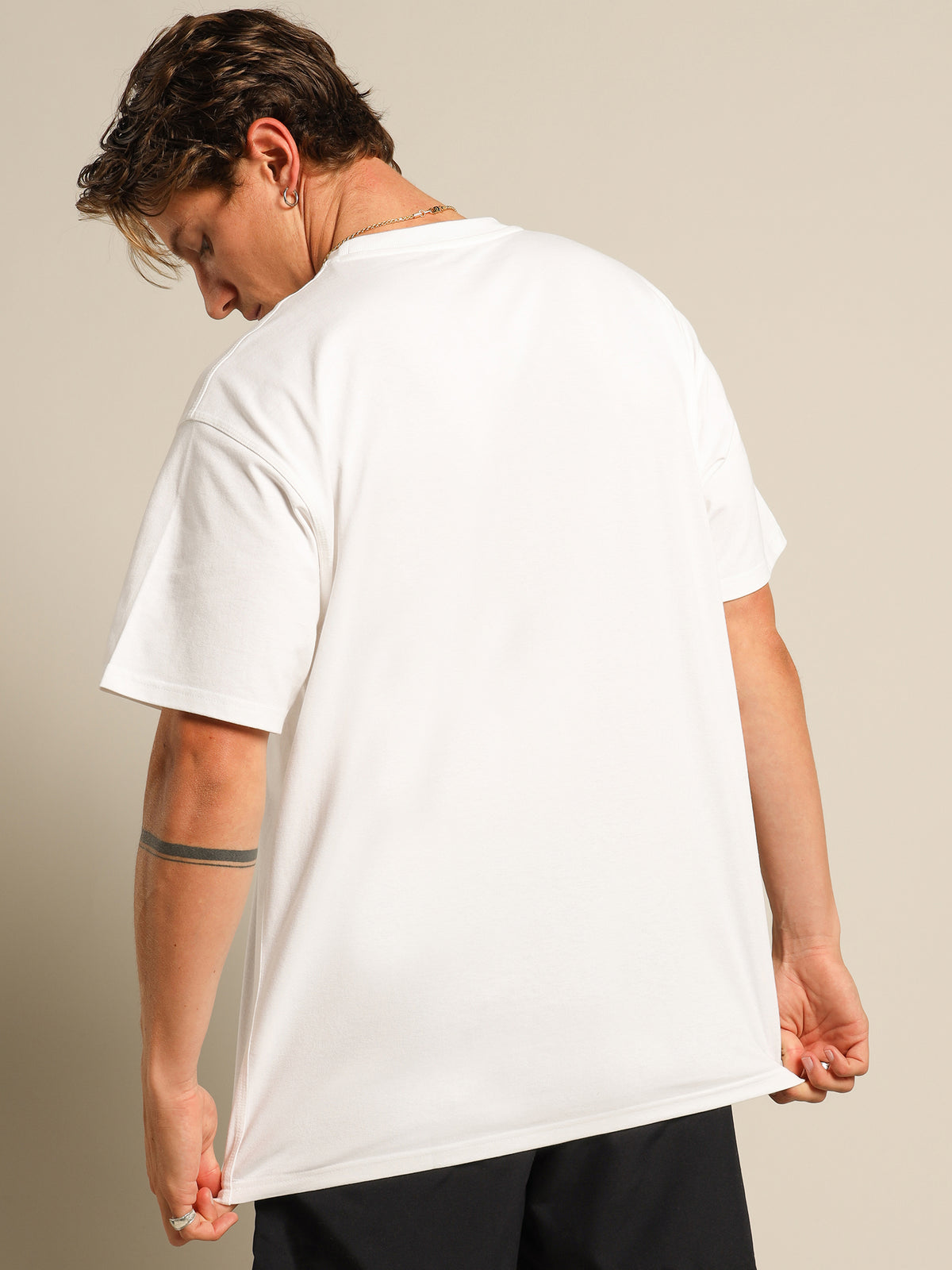 American Script T-Shirt in White