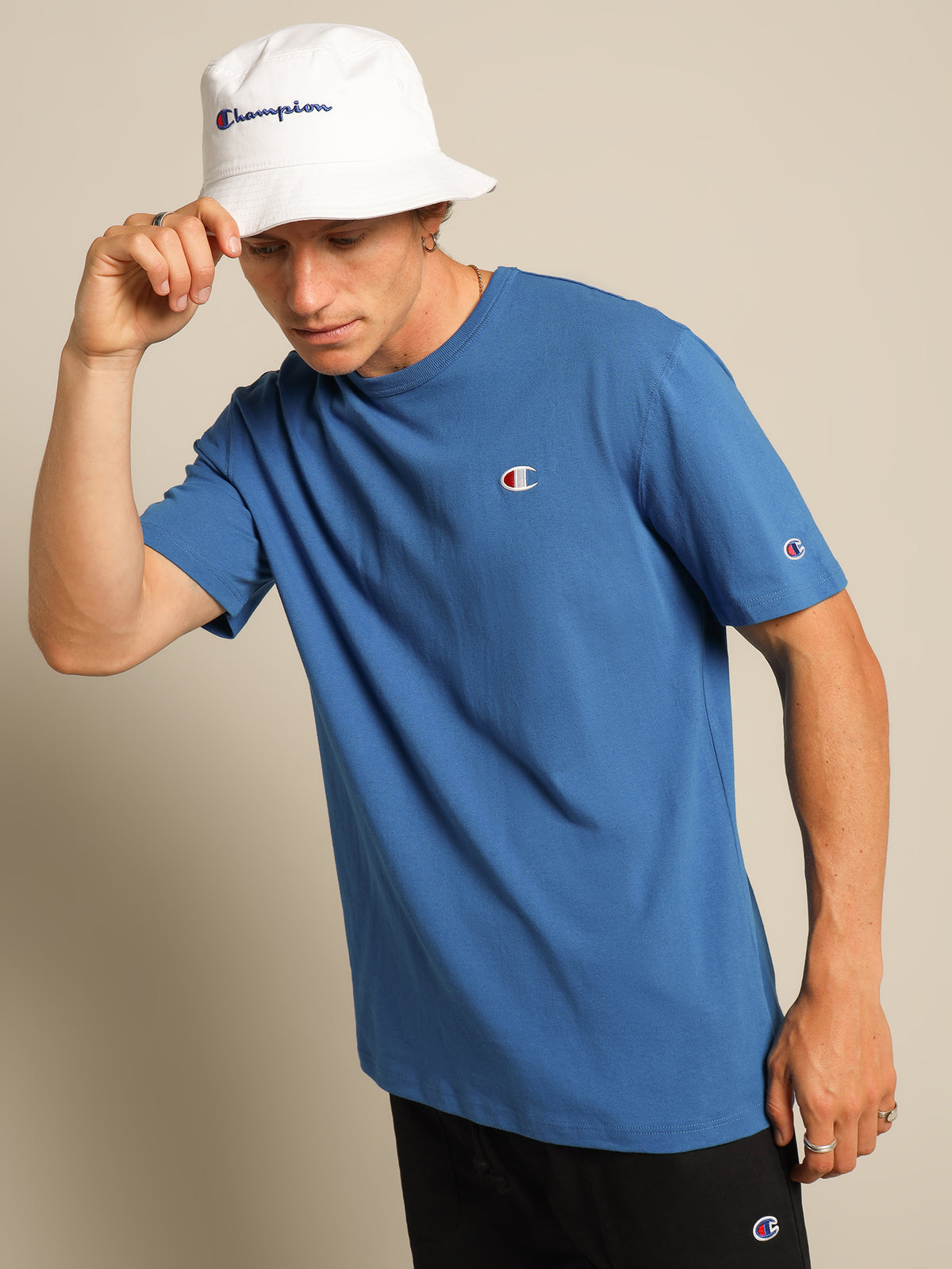 Re:bound Lightweight T-Shirt in Living In Blue