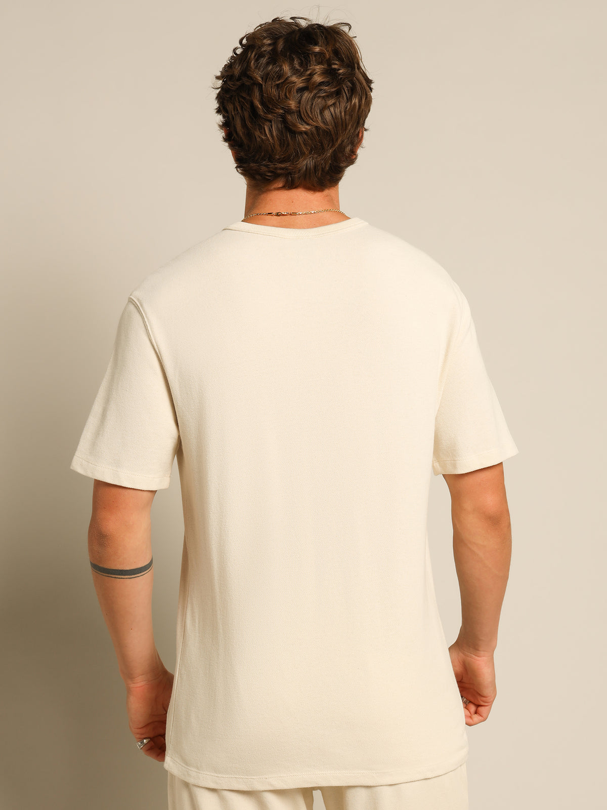 Re:bound Pique T-Shirt in Natural