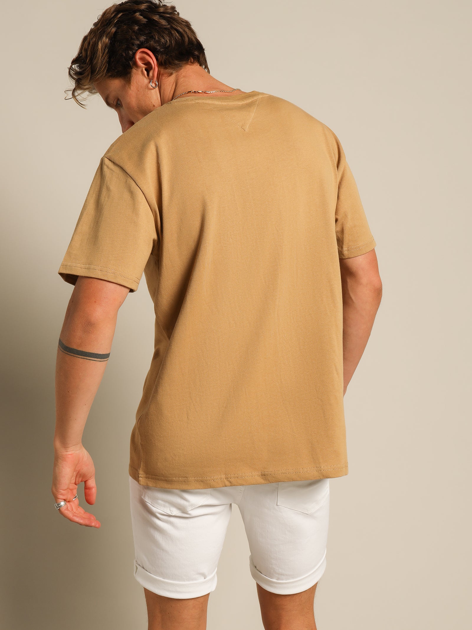 Tiny Tommy Circular Logo T-Shirt