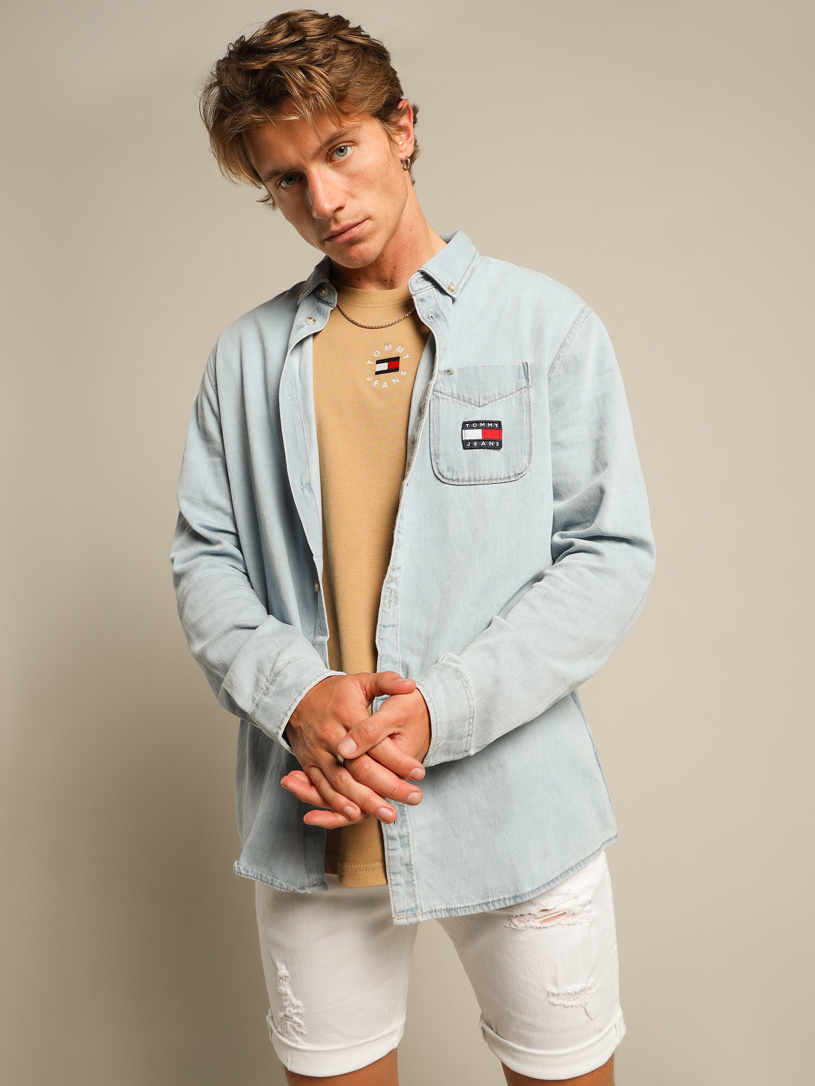 Tommy Badge Overshirt