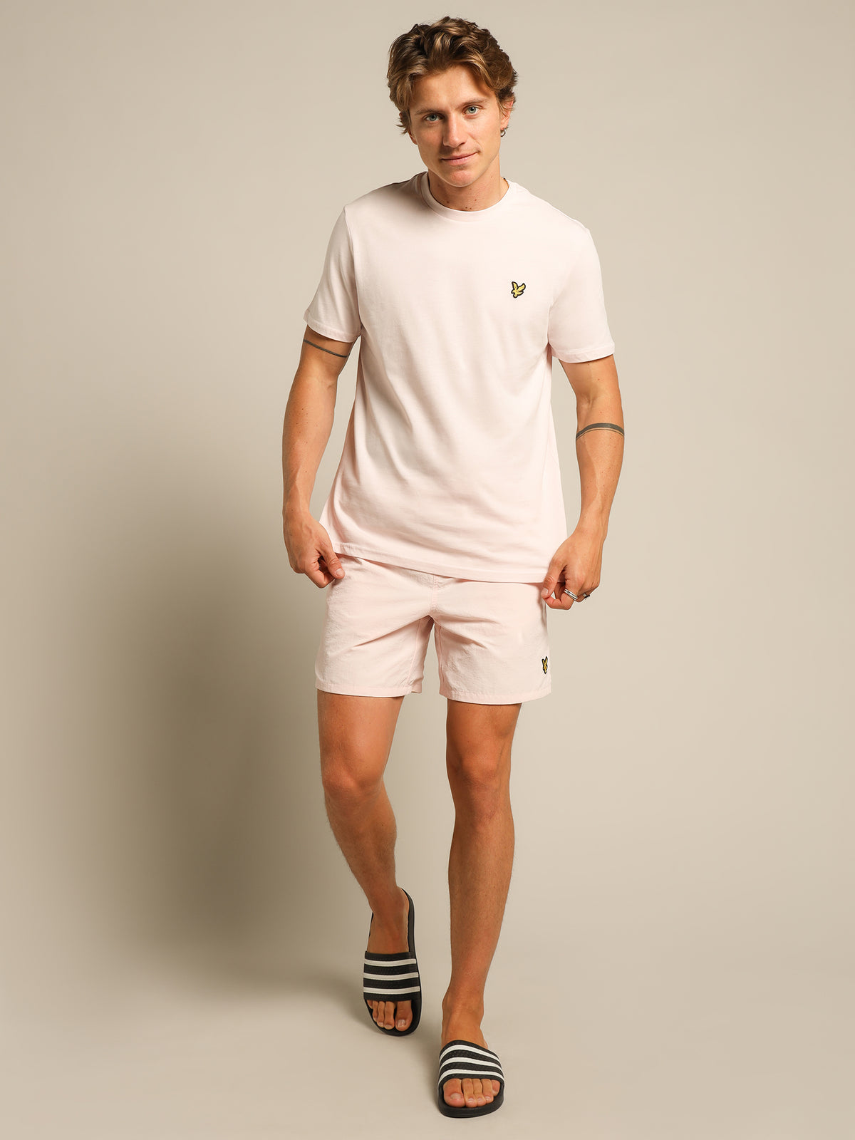 Plain T-Shirt in Pink