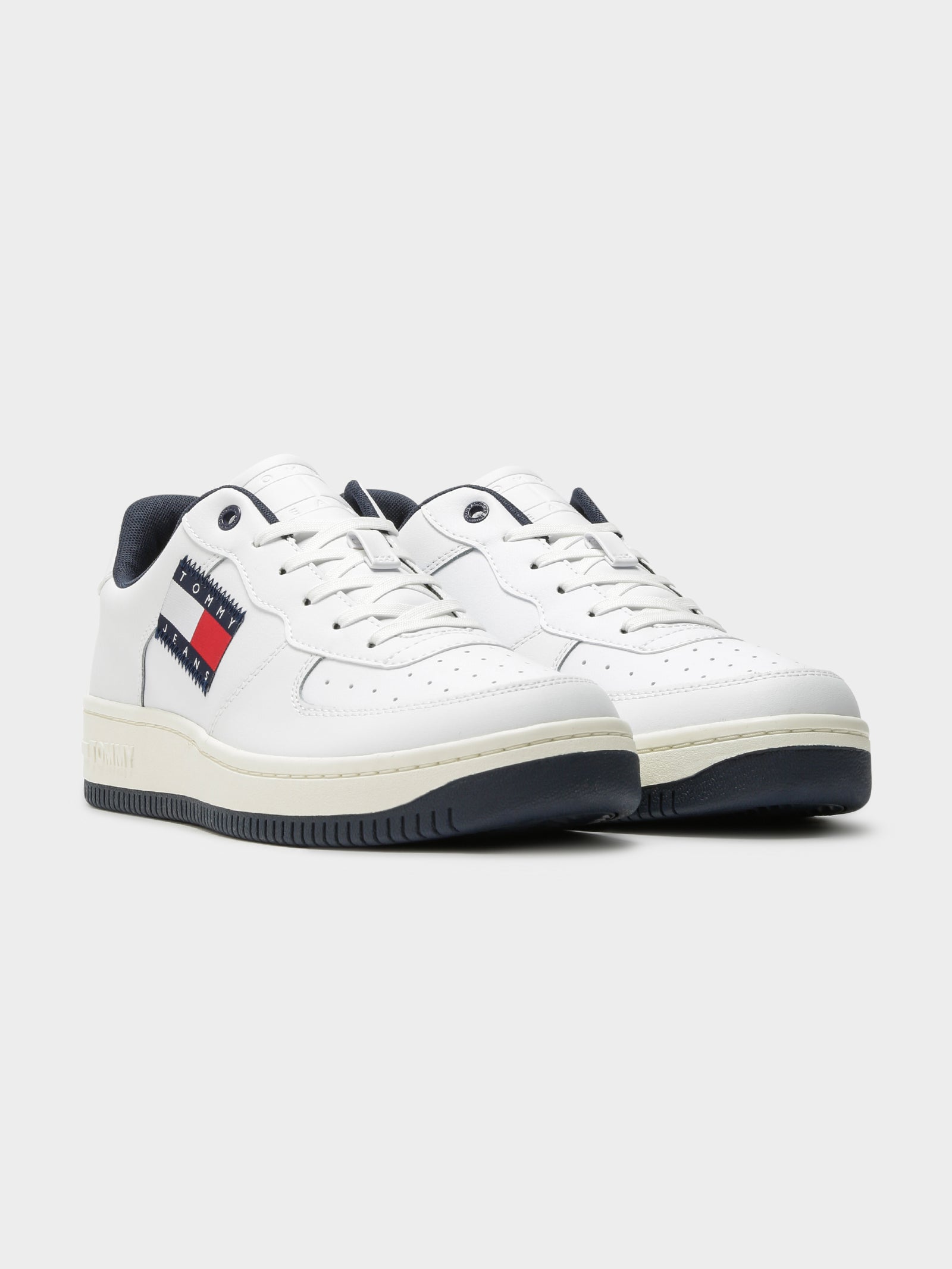 Mens Basket Cupsole Logo Sneaker