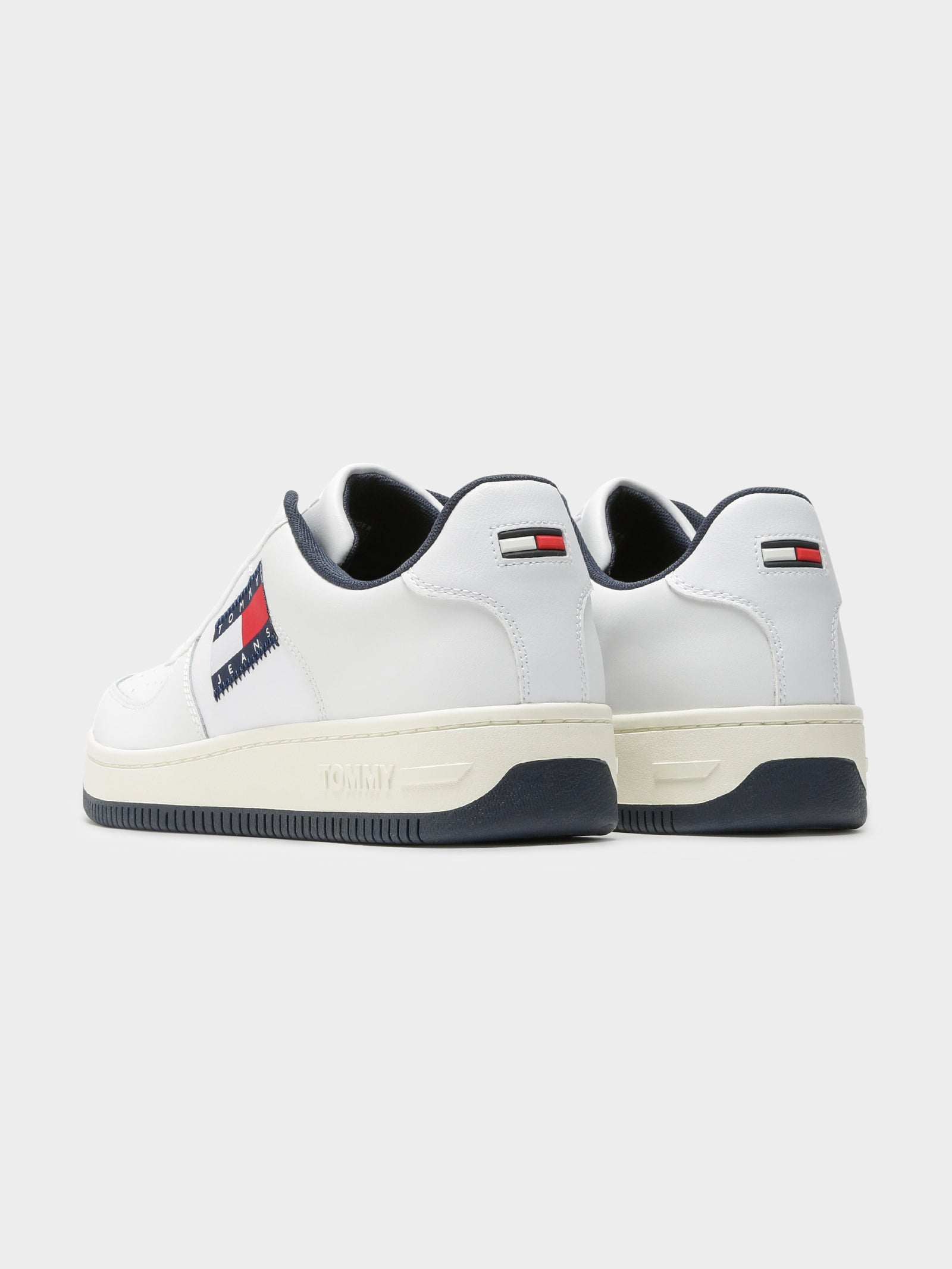 Mens Basket Cupsole Logo Sneaker