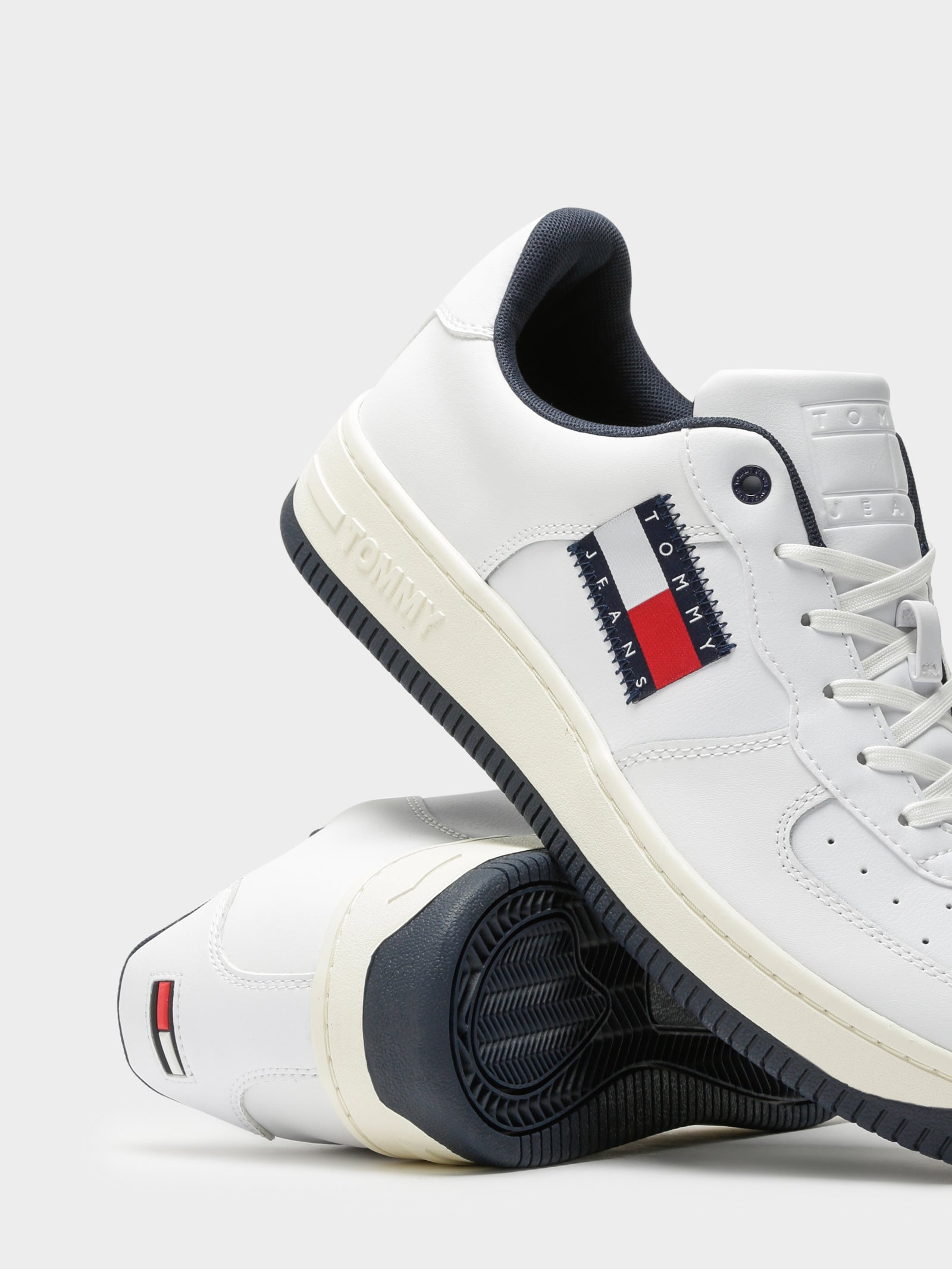 Mens Basket Cupsole Logo Sneaker