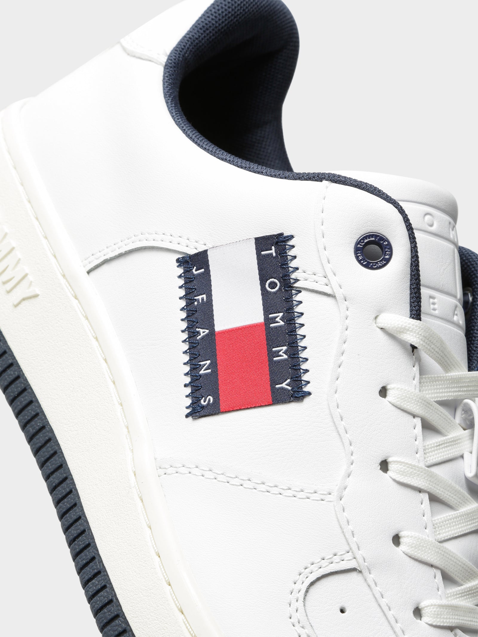 Mens Basket Cupsole Logo Sneaker