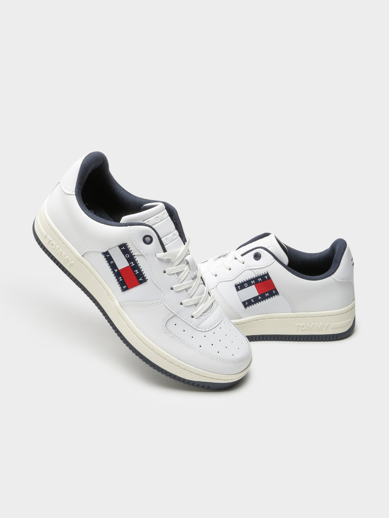 Mens Basket Cupsole Logo Sneaker