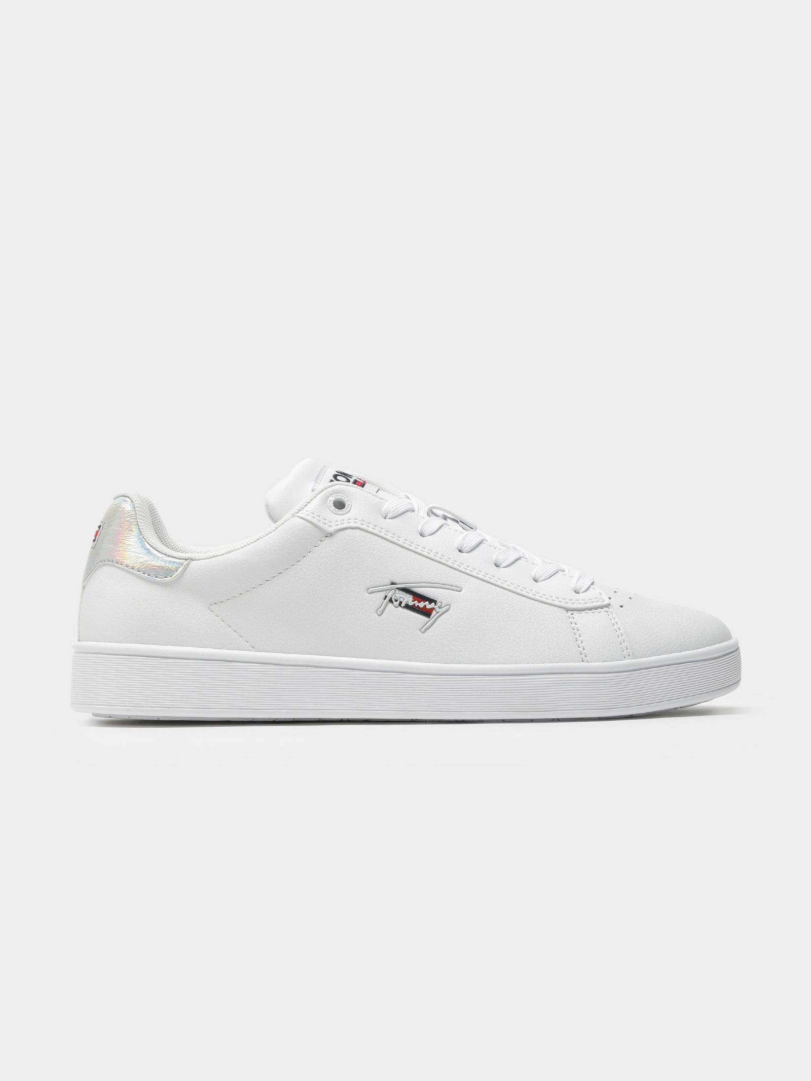 Womens Iridescent Detail Sneakers