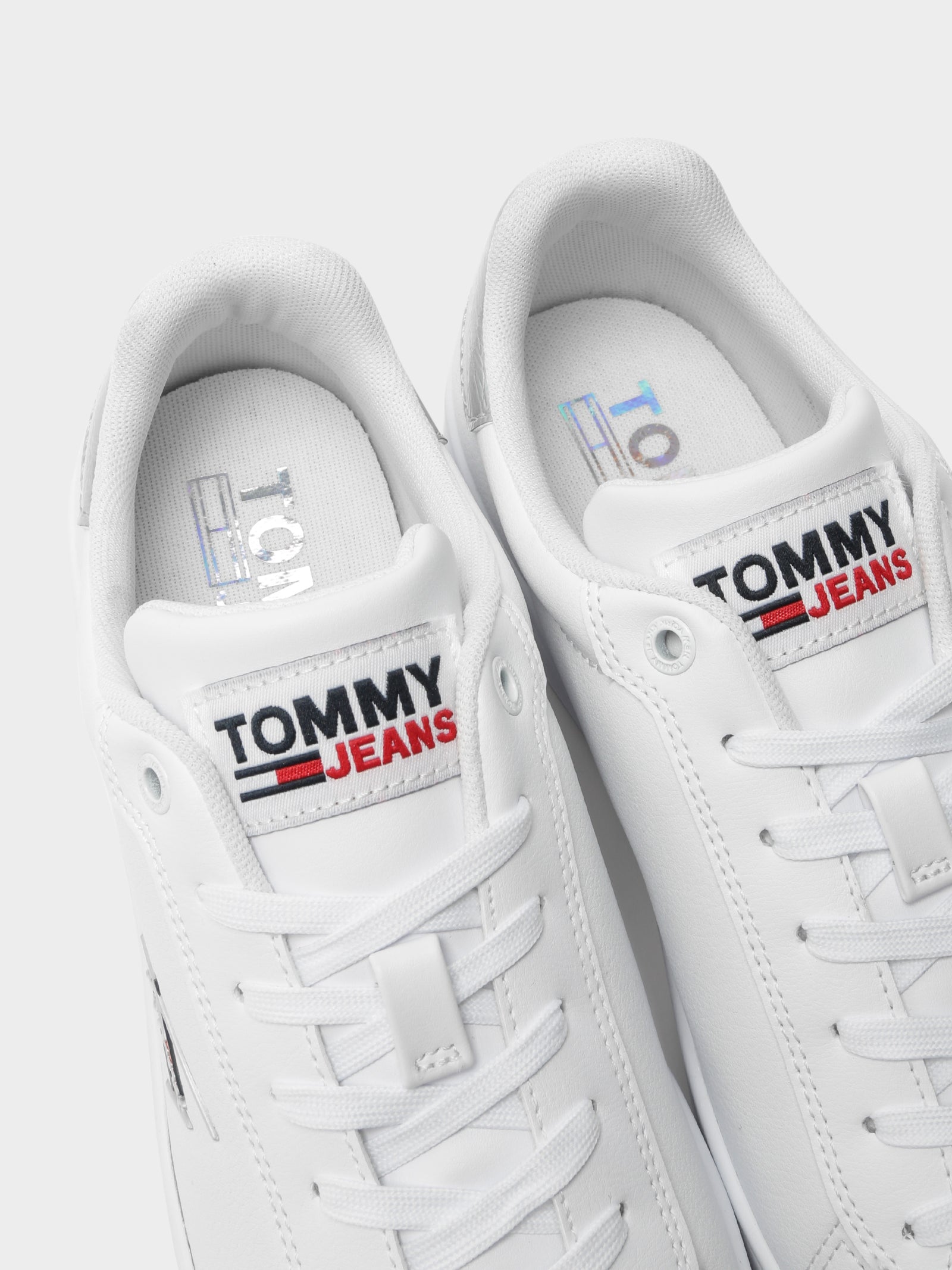 Womens Iridescent Detail Sneakers