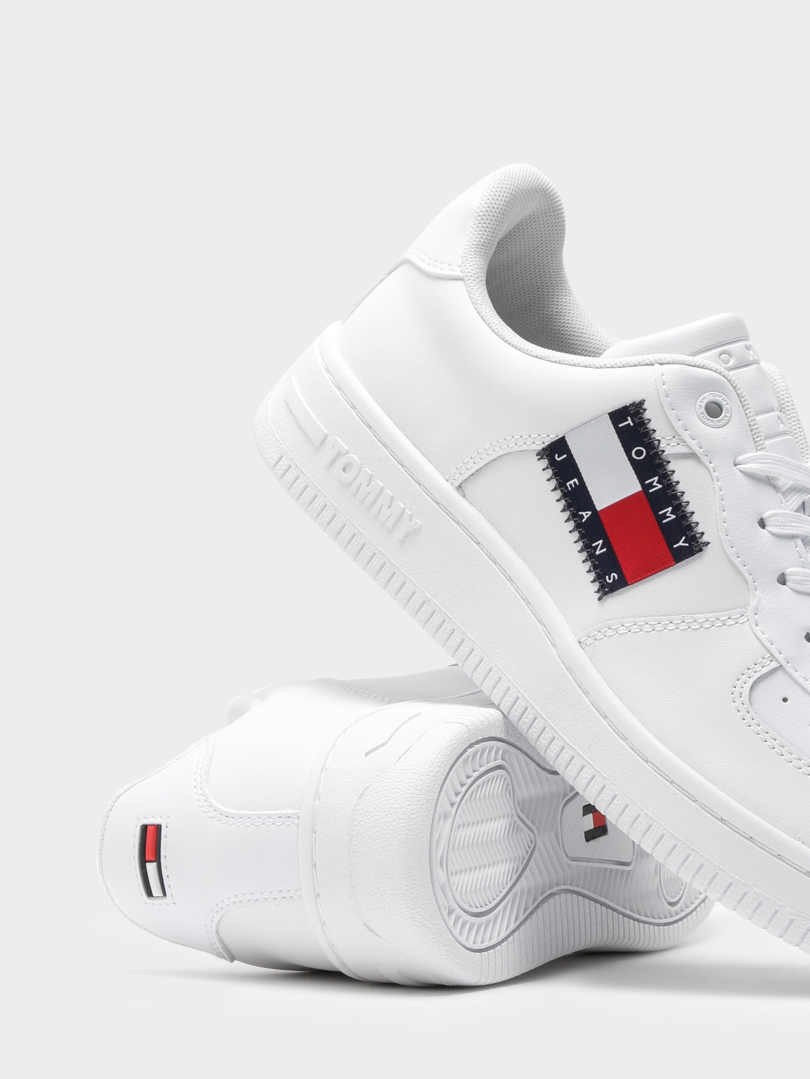 Womens Low Cut Flag Basket Sneaker