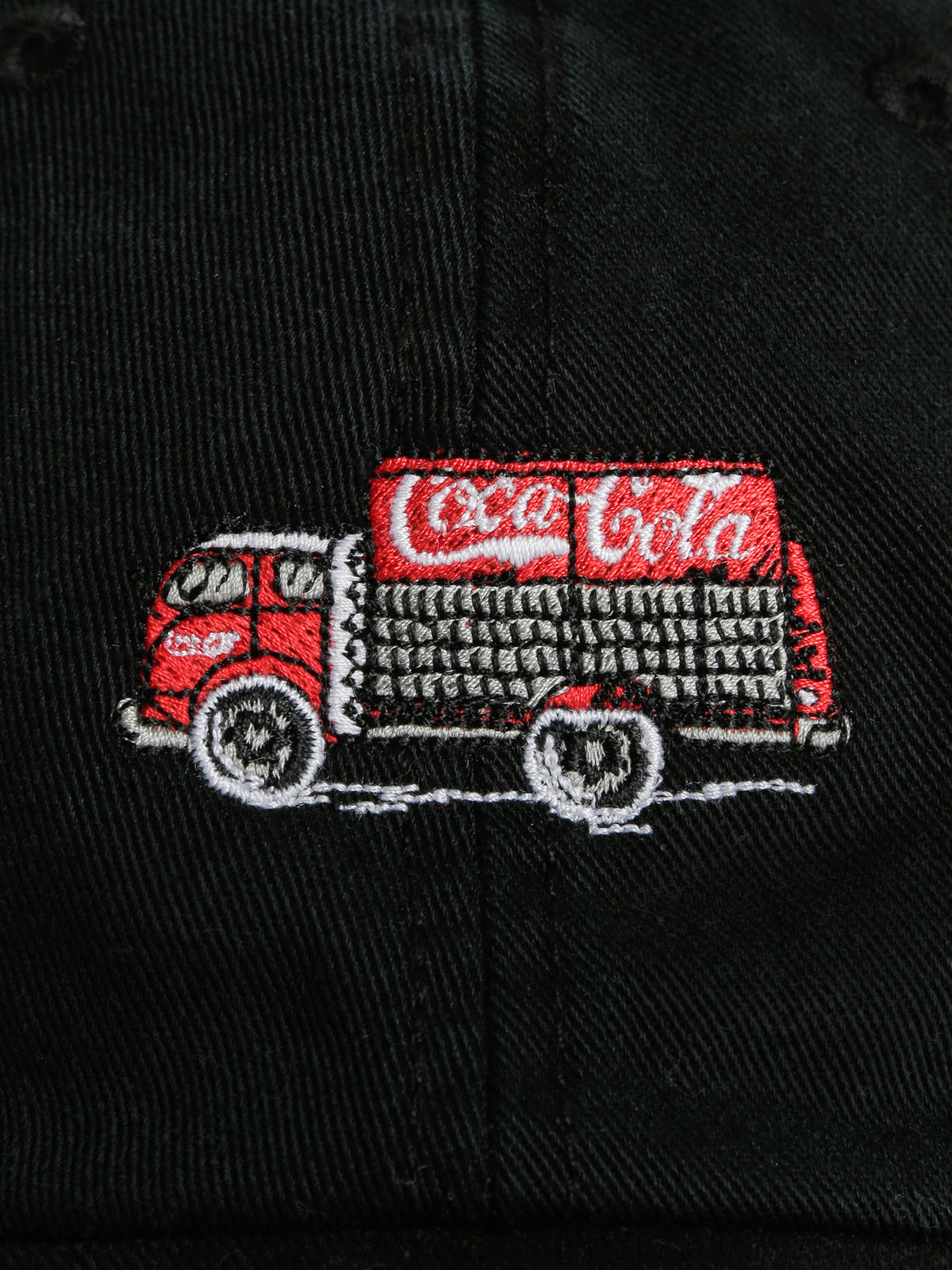 Coke Truck Micro Cap in Black