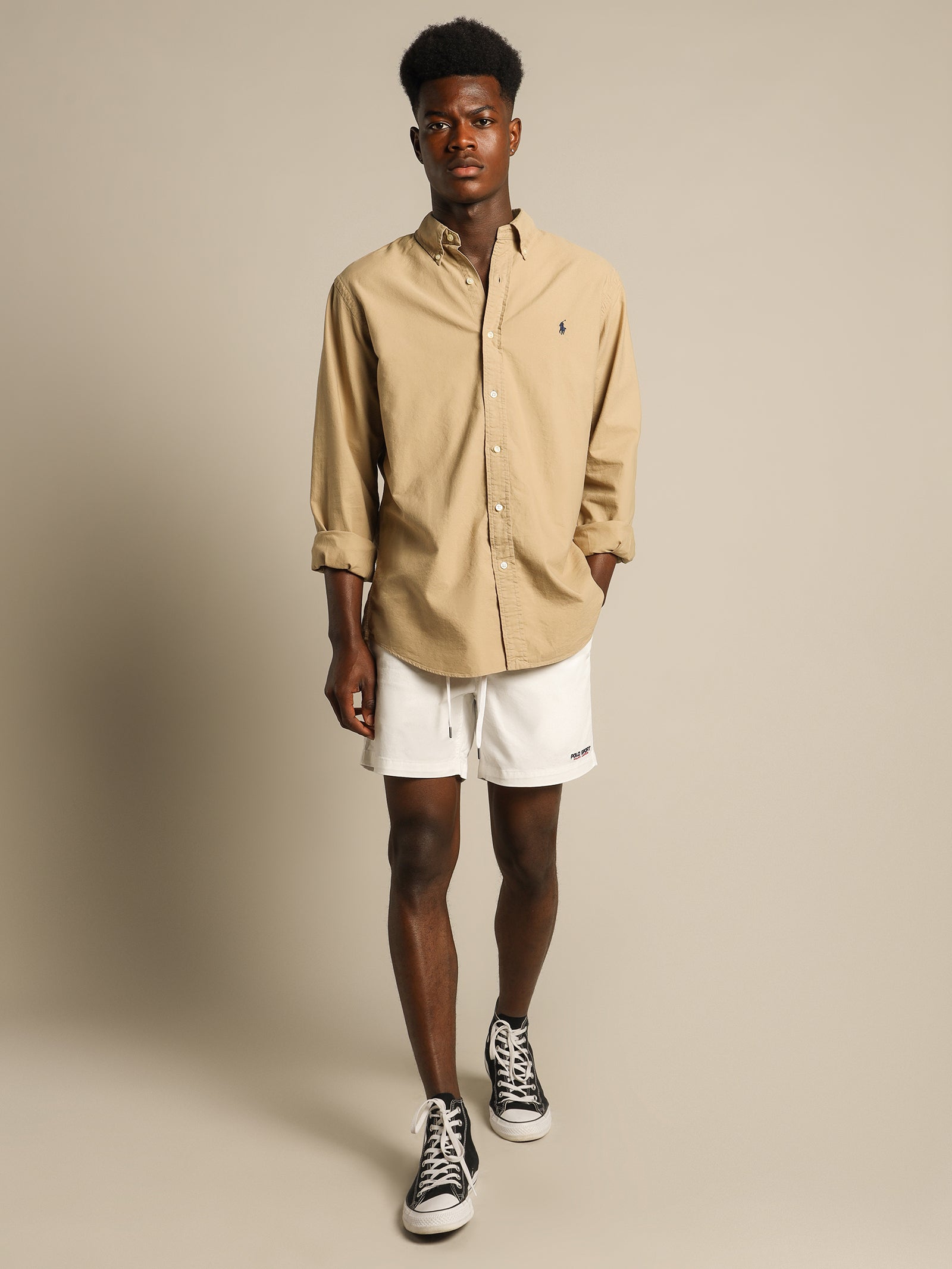 Polo Custom Fit Oxford Shirt