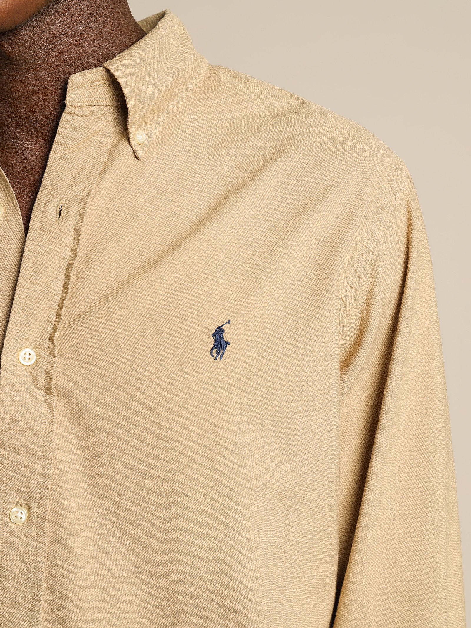 Polo Custom Fit Oxford Shirt