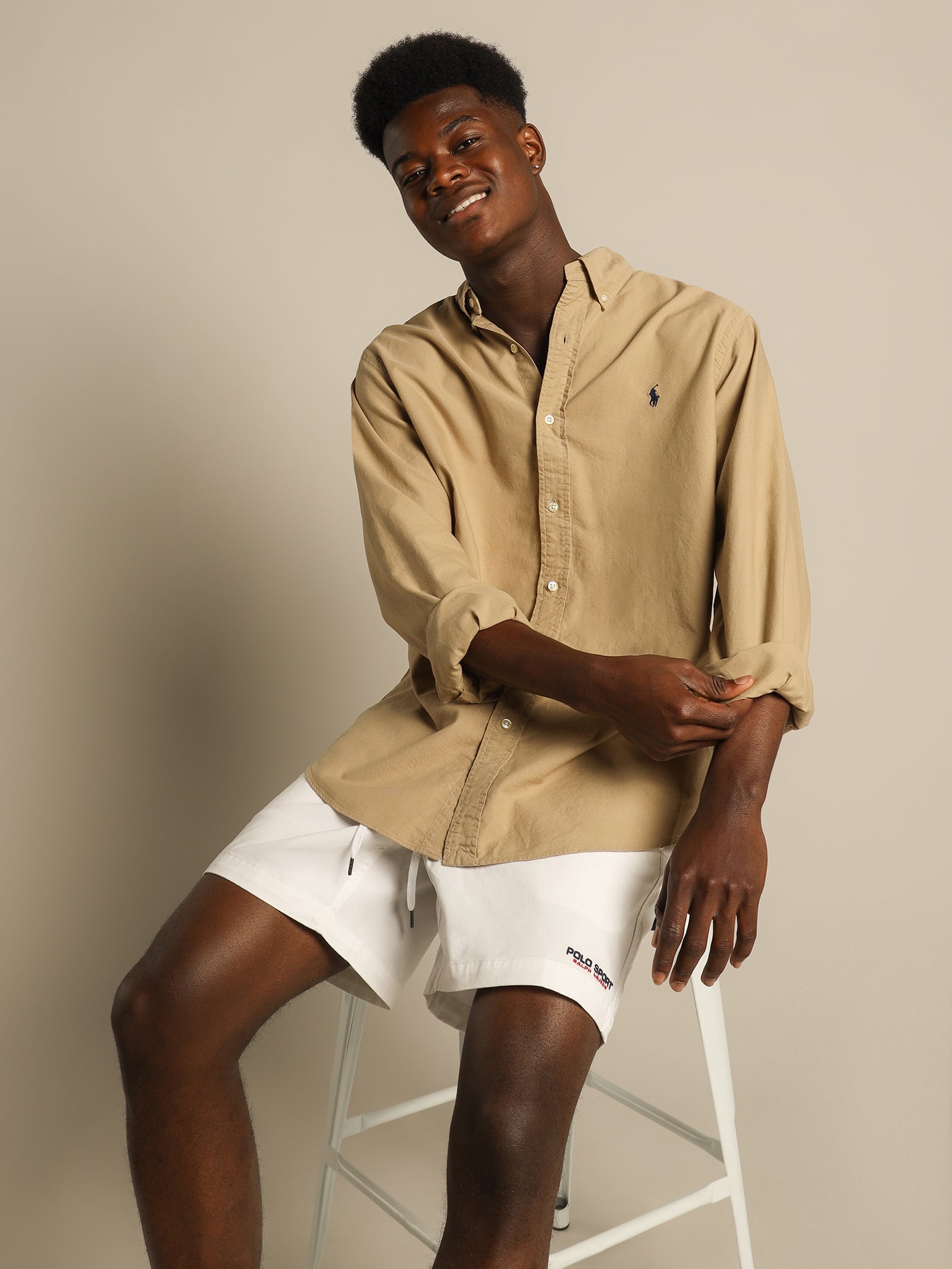 Polo Custom Fit Oxford Shirt