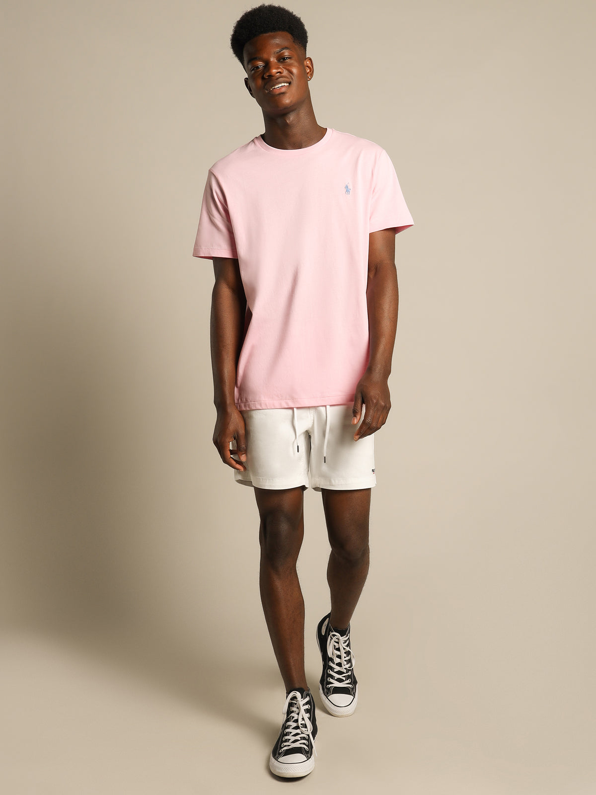 Prepster Casual Shorts in White
