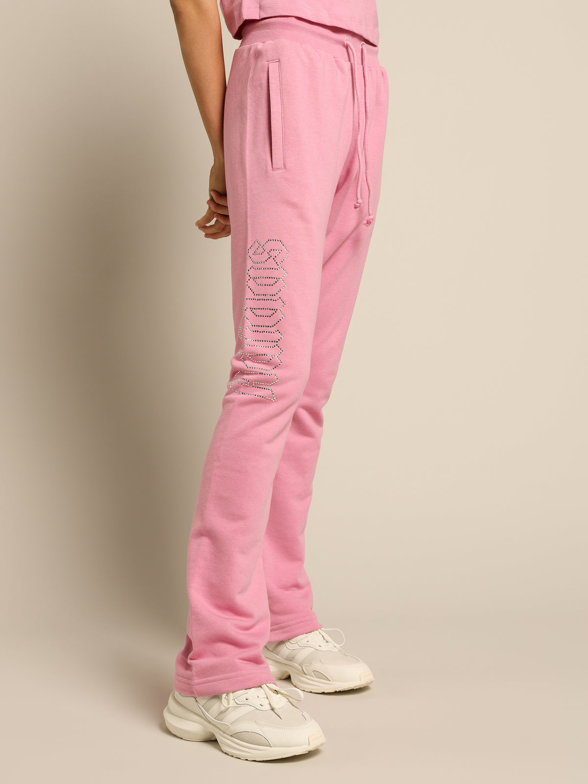 2000 Luxe Hem Track Pants in Bliss Orchard