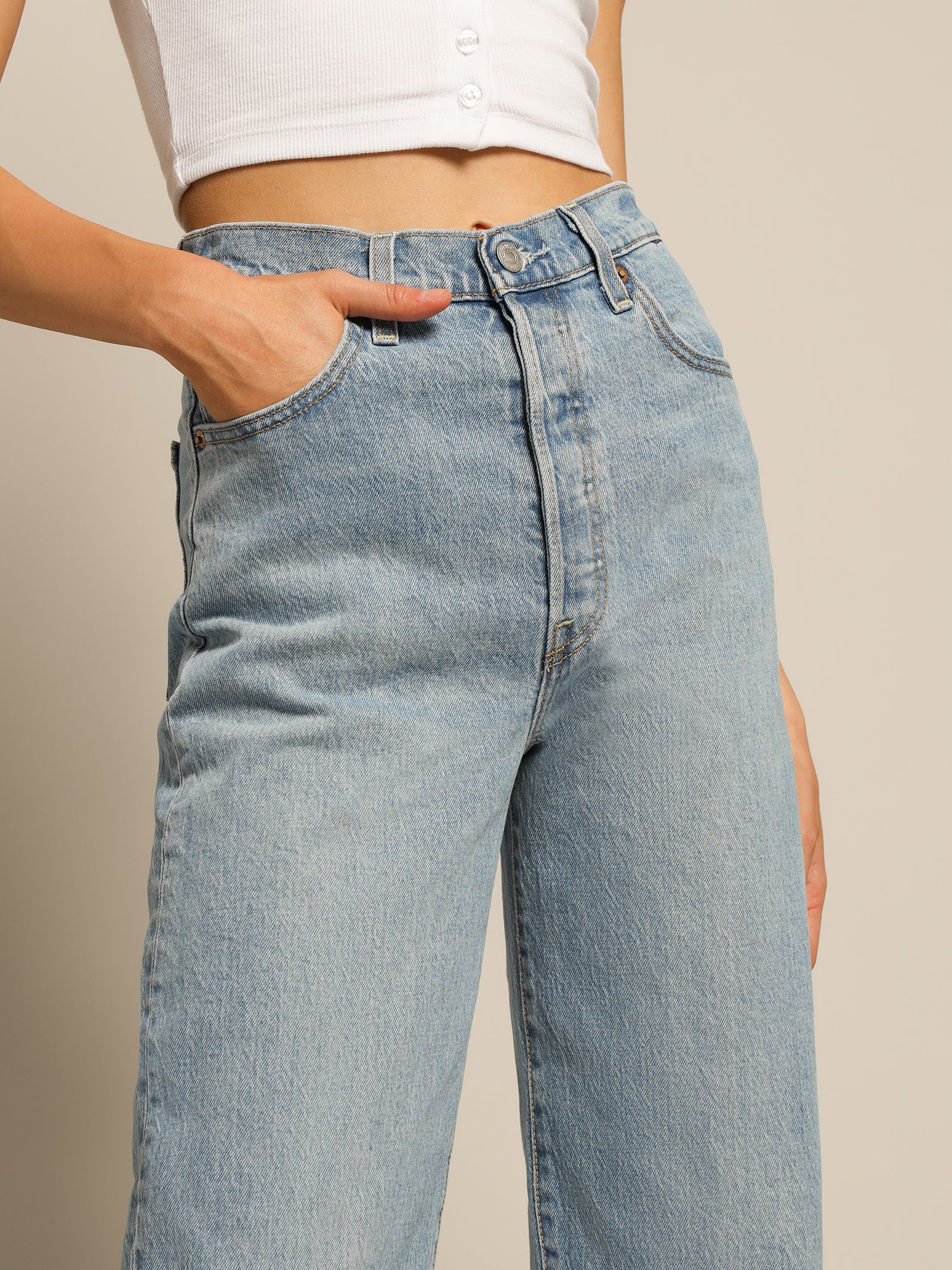 Ribcage Straight Jeans