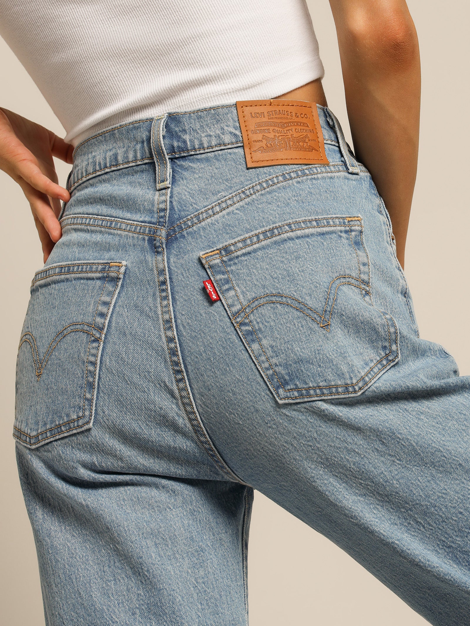 Ribcage Straight Jeans