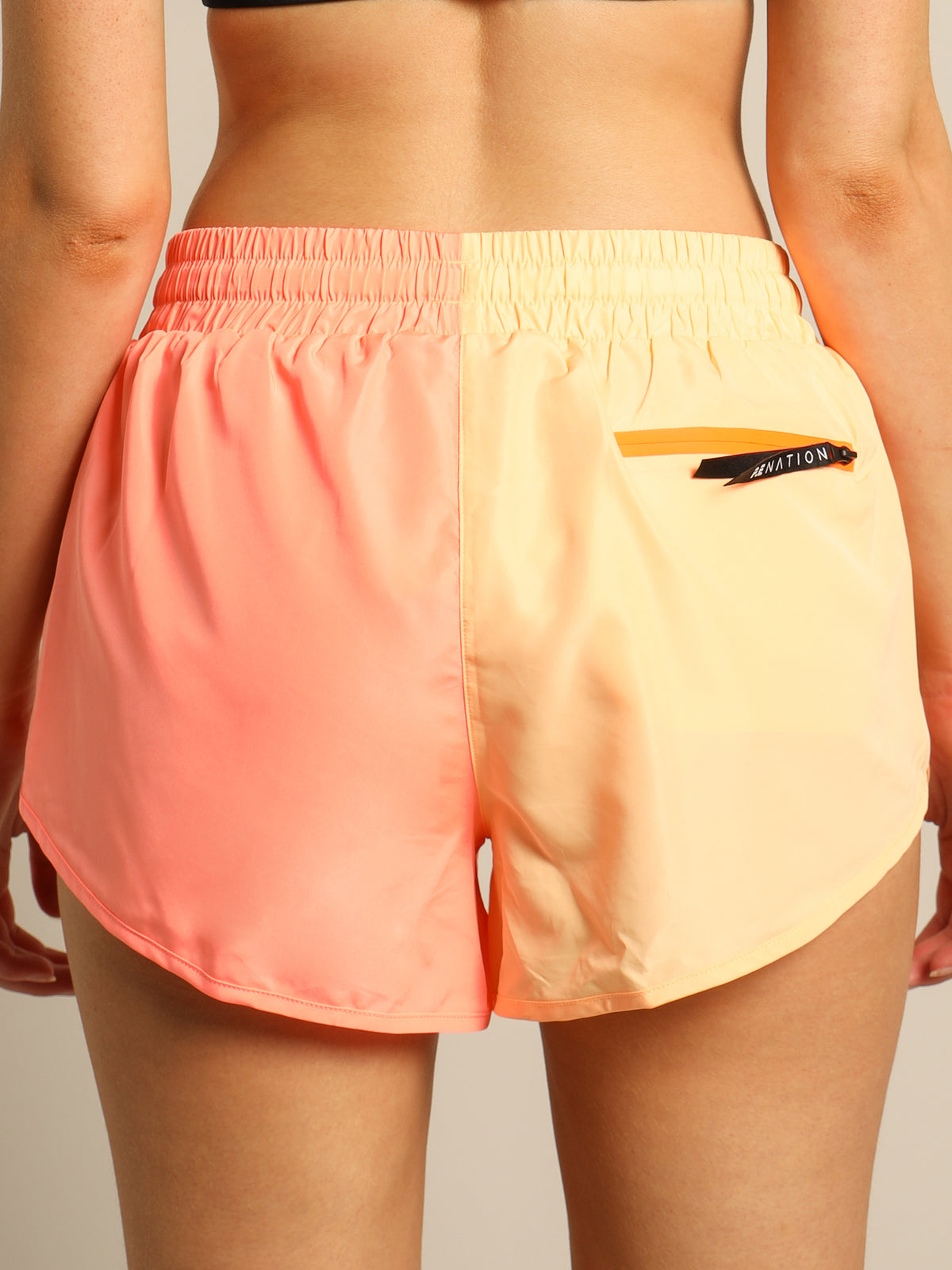 High Ball Shorts in Soft Fiery Coral