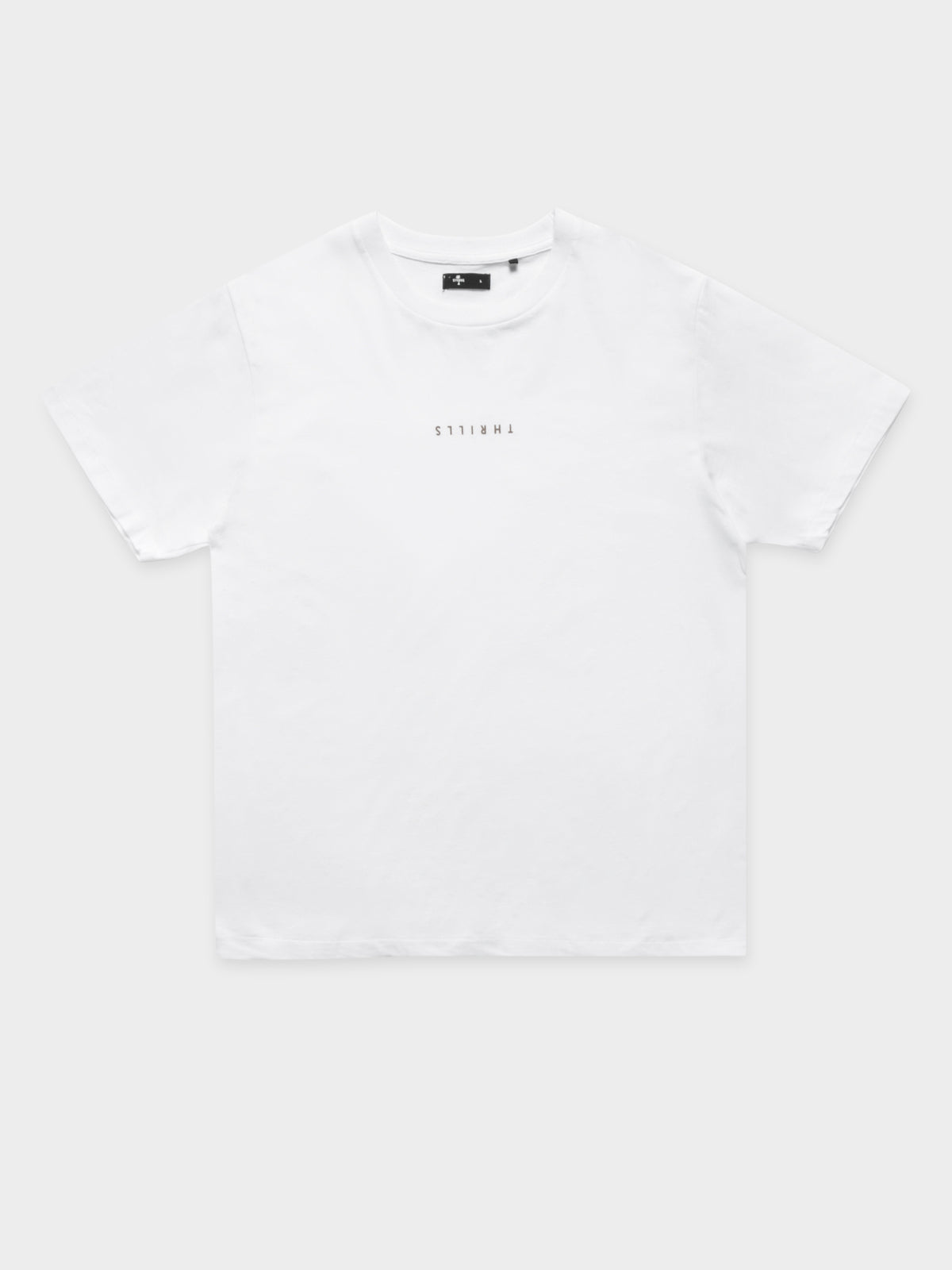 Minimal Thrills Merch Fit T-Shirt in White
