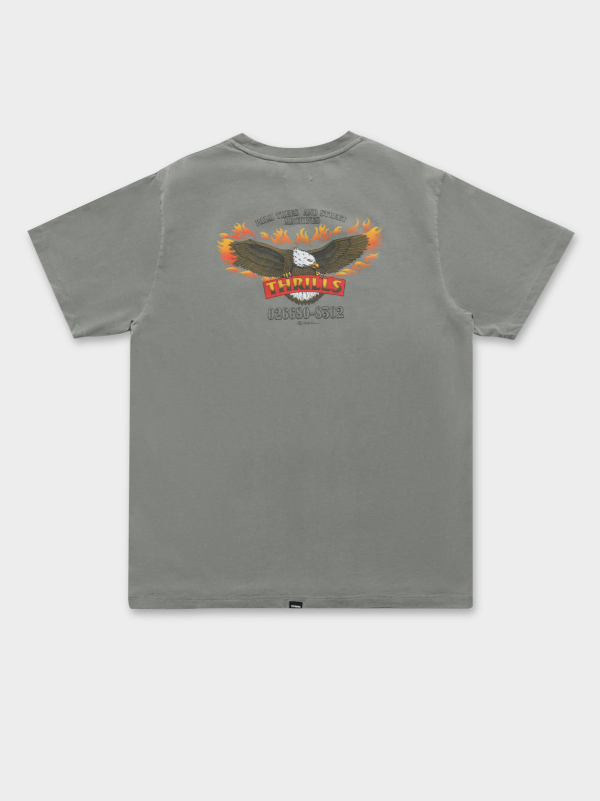 Wings of Fire Merch Fit T-Shirt in Washed Grey
