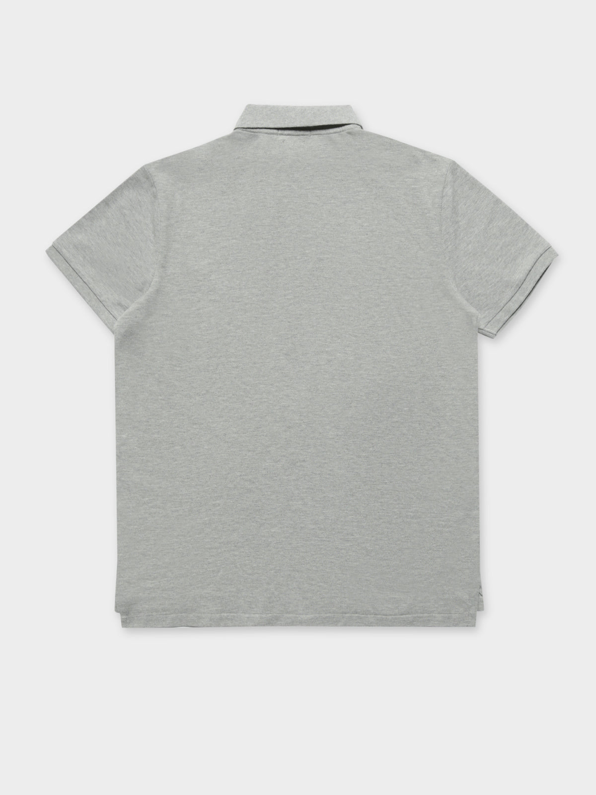 Polo Bear Custom Fit Polo Shirt in Grey