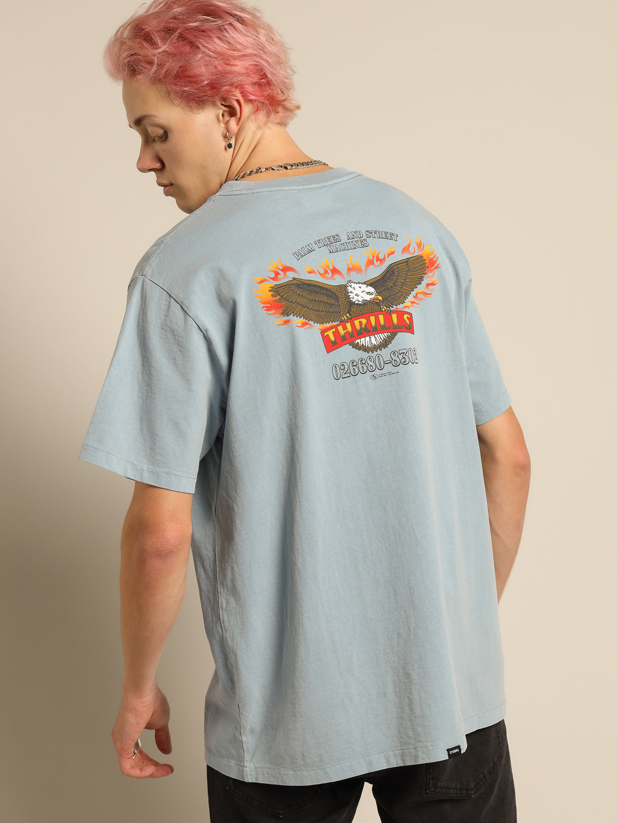 Wings of Fire Merch Fit T-Shirt in Blue